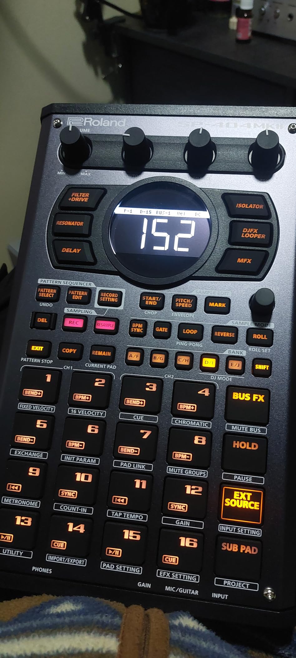 Roland SP-404MKII Creative Sampler and Effector | The Legendary SP-404 Beat Maker with Some Serious Upgrades | Fast workflow | 16GB Internal Storage | 32-Voice Polyphony | 160 Samples Per Project customer photo 2