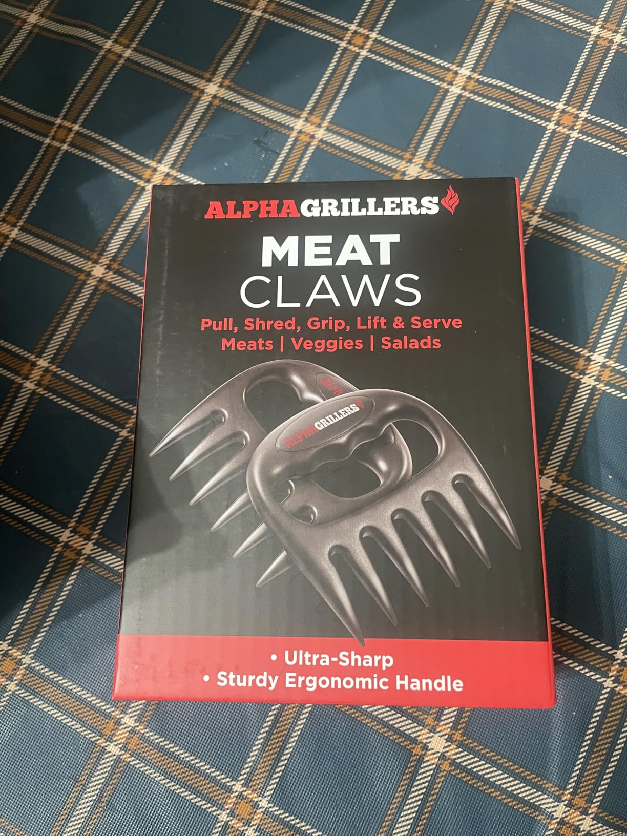 Alpha Grillers Meat Shredder Claws BBQ Pulled Pork Bear Claws for Shredding | Smoker & Grilling Accessories, Chicken Shredder Tool, Pork Pulling Gift for Men customer photo 1