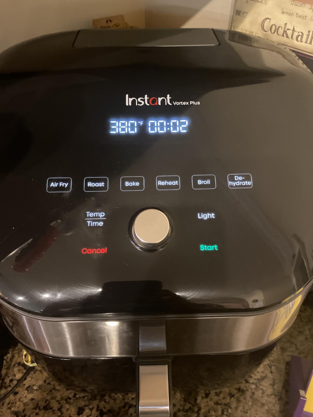Instant Pot Vortex Plus XL 8QT ClearCook Air Fryer, Clear Windows, Custom Programming, 8-in-1 Functions that Crisps, Broils, Roasts, Dehydrates, Bakes, Reheats, from the Makers of Instant Pot, Black customer photo 2
