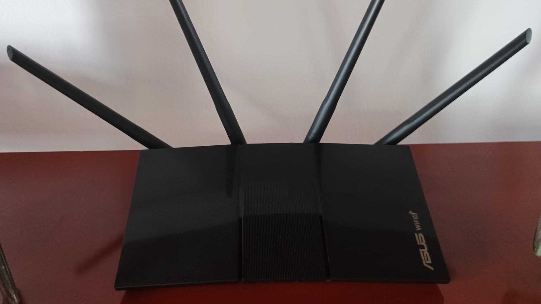ASUS RT-AX1800S Dual Band WiFi 6 Extendable Router, Subscription-Free Network Security, Parental Control, Built-in VPN, AiMesh Compatible, Gaming & Streaming, Smart Home customer photo 1