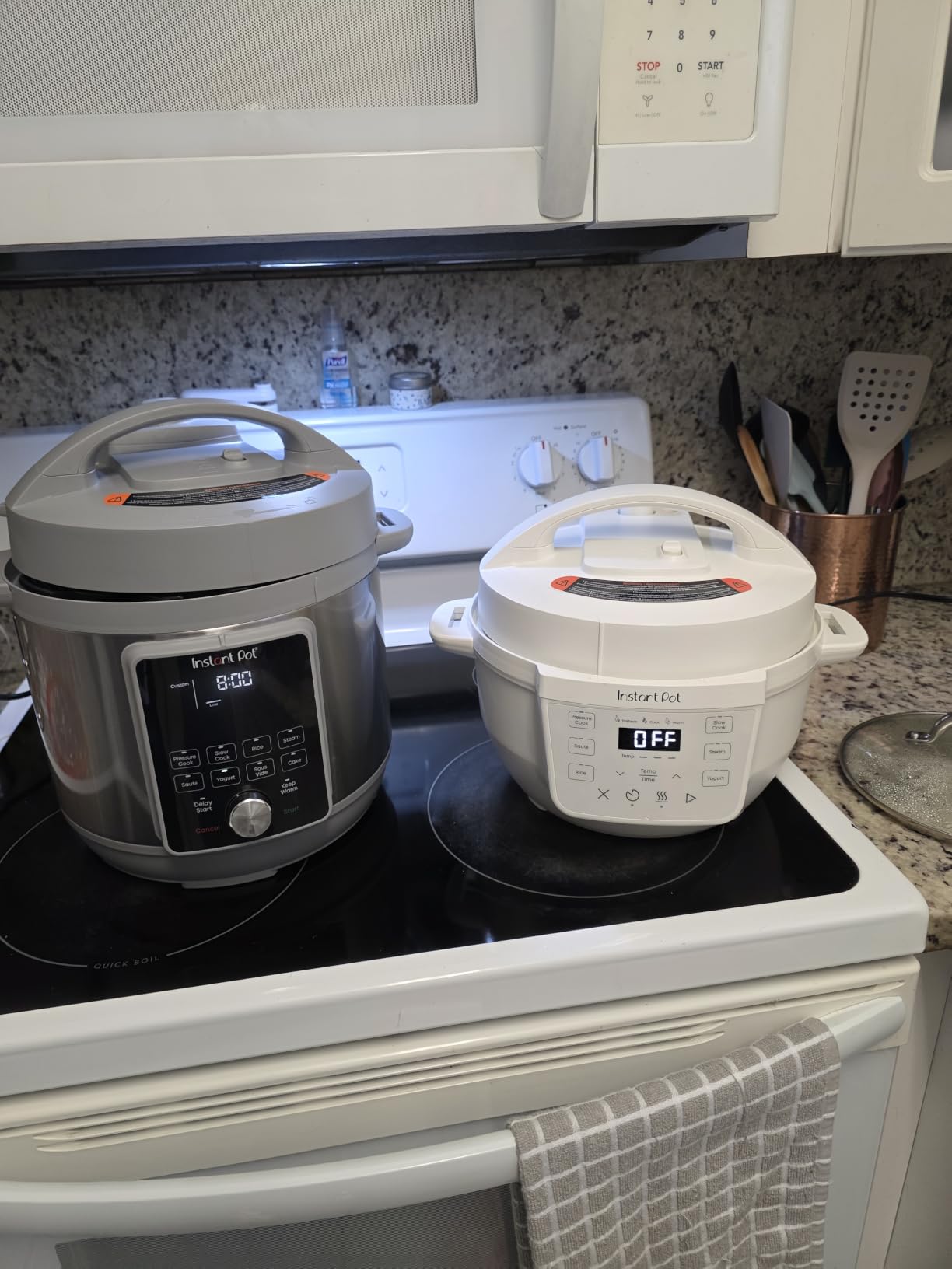 8-Quart Whisper Quiet 9-in-1 Electric Pressure Cooker, Slow Rice Cooker, Steamer, Sauté, Yogurt Maker, Warmer & Sterilizer, App With Over 800 Recipes, Stainless Steel, Duo Plus customer photo 1