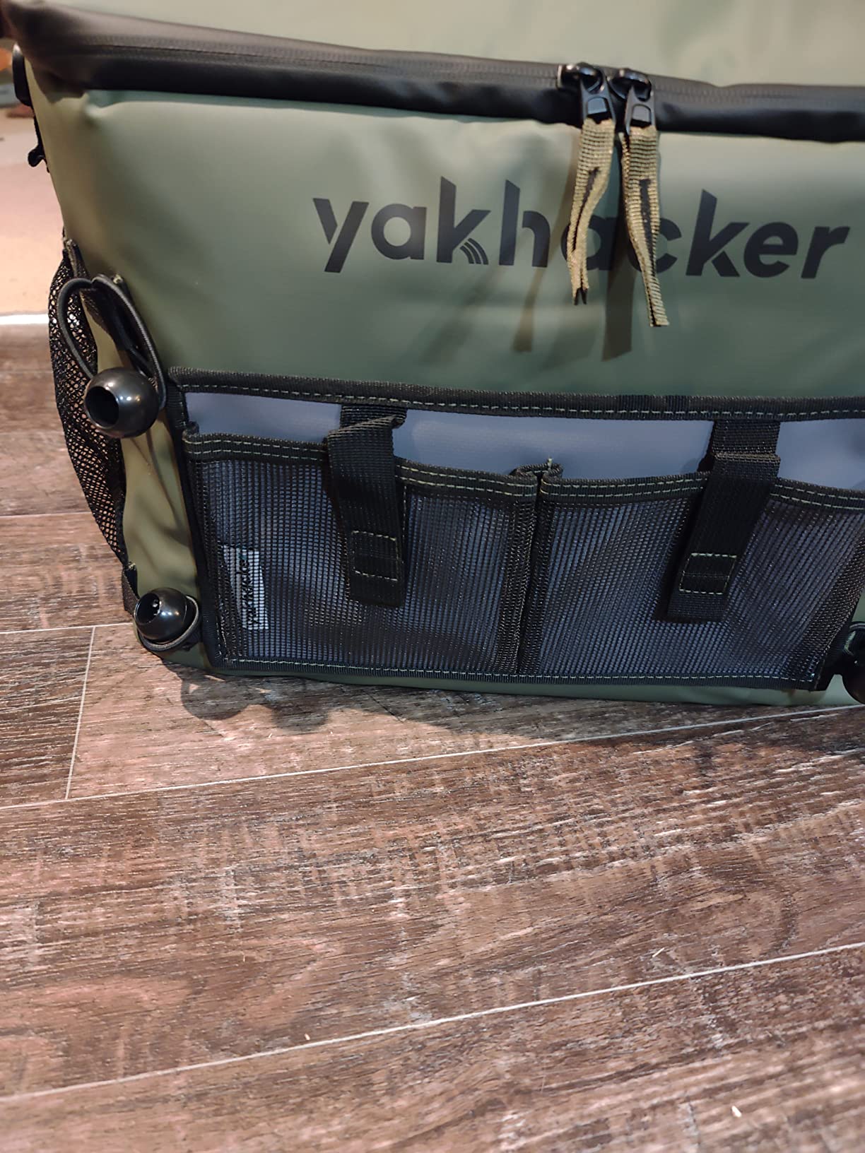 Yakhacker Kayak Cooler, Waterproof Seat Back Cooler for Kayaks with Lawn-Chair Style Seats, Kayak Accessories Cooler Bag, Portable Ice Chest Cooler for Kayaking, Travel, Lunch, Beaches &Trips customer photo 2