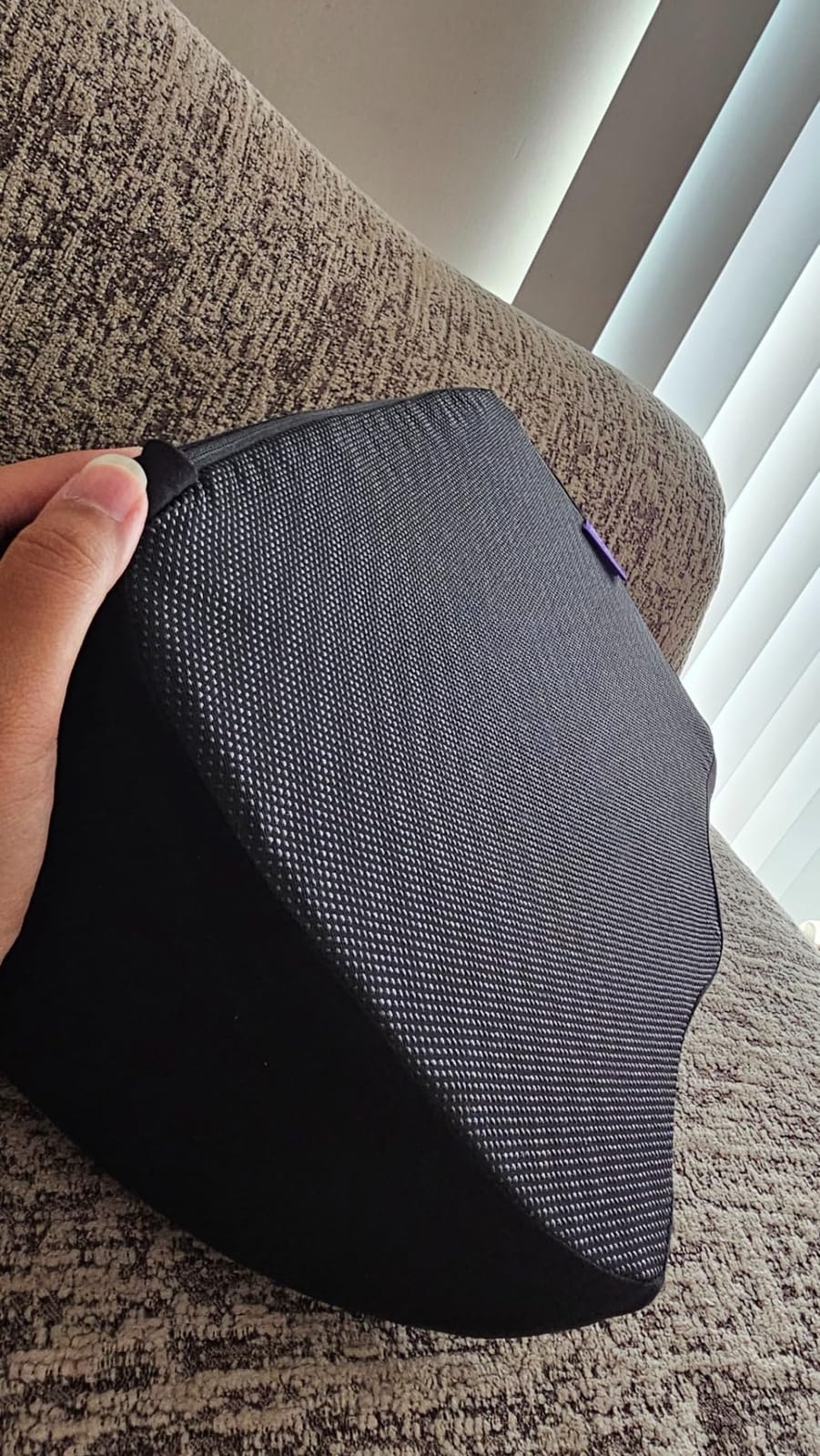 C CUSHION LAB Foot Rest for Under Desk at Work - Adjustable Memory Foam Foot Rest for Office Chair & Gaming Chair - Ergonomic Design for Back & Hip Pain Relief - Wellness Green customer photo 1