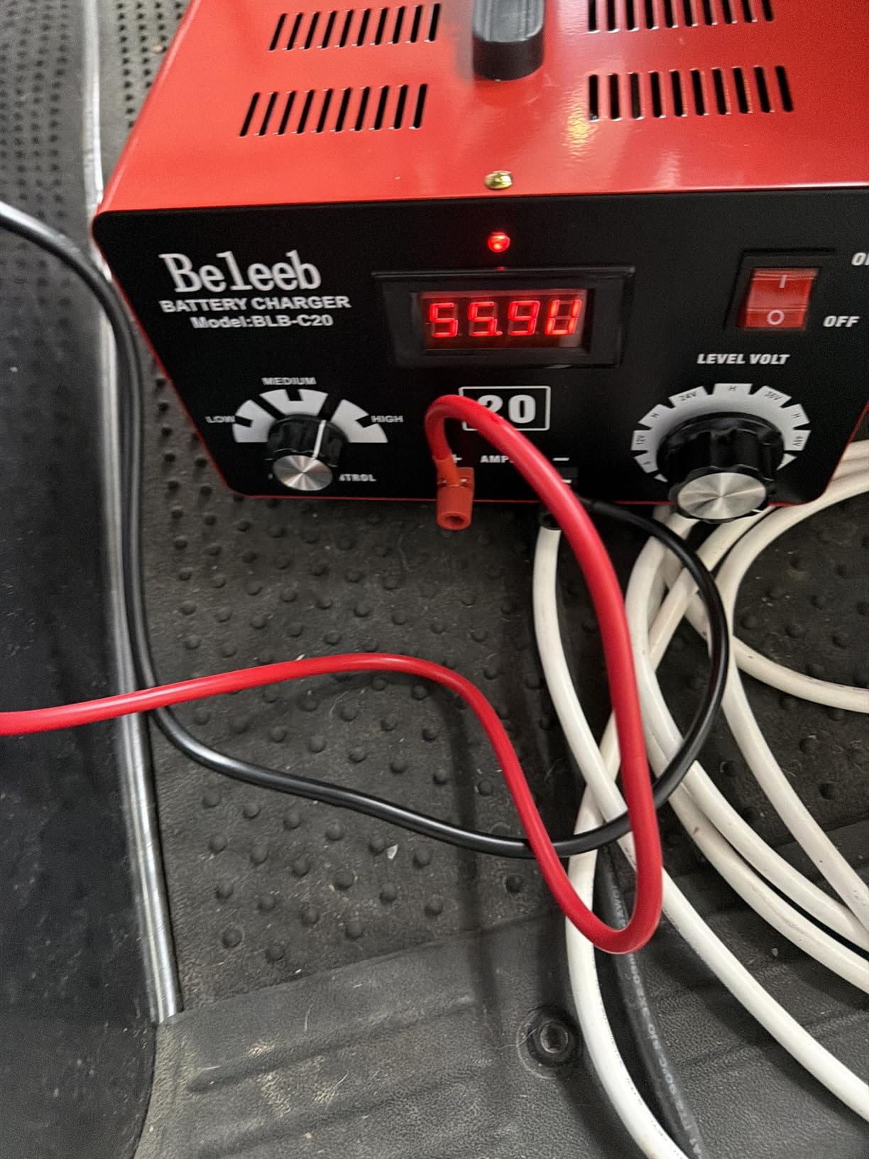 C20 Adjustable Battery Charger 12V 24V 36V 48V, 12A Pulses of High-Voltage Battery Desulfator Maintainer with Smart Chip for Lead-Acid LiFePO4 Lithium Batteries BLB-C20 customer photo 2