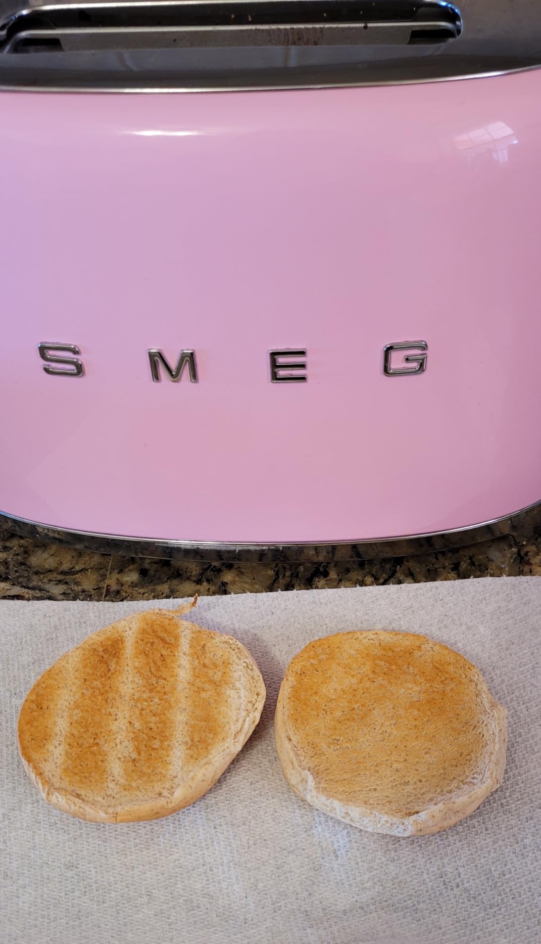 SMEG TSF01 2-Slice Toaster, 50's Retro Style, Slate Grey customer photo 1