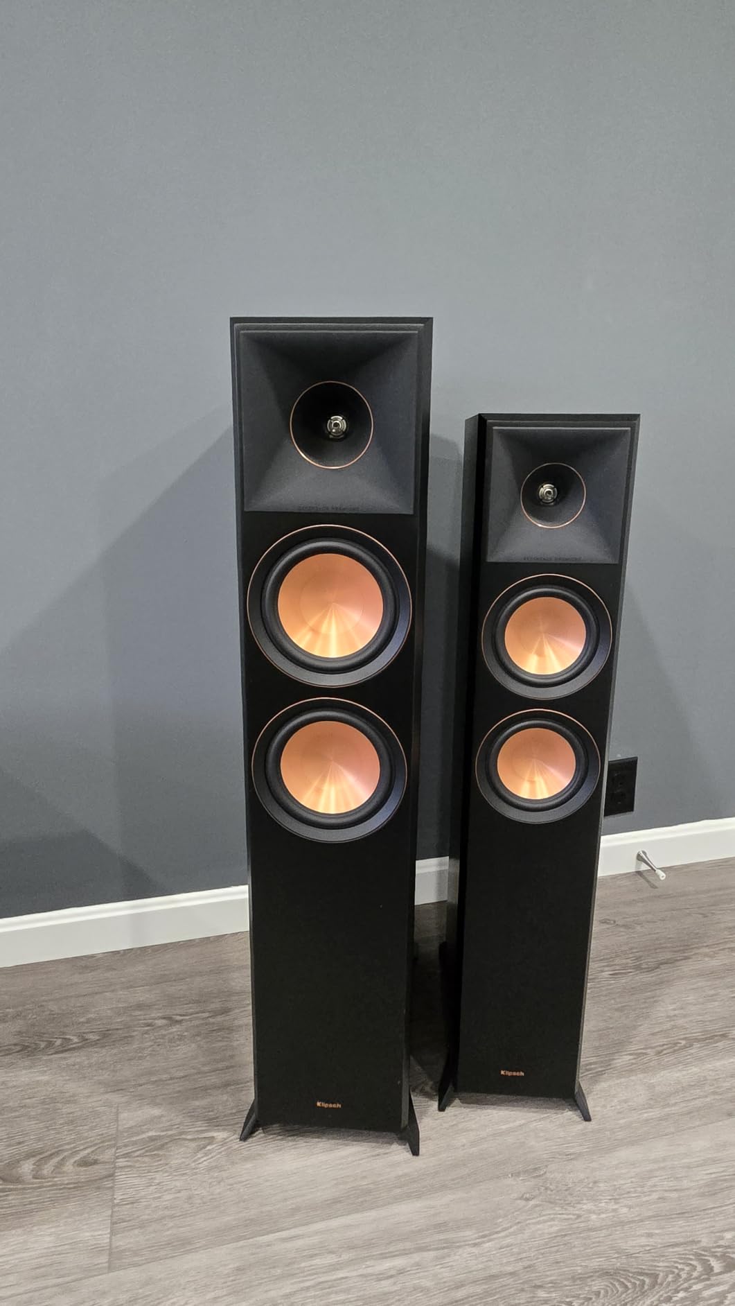 Klipsch Reference Premiere RP-6000F II Floorstanding Speaker, Walnut customer photo 1