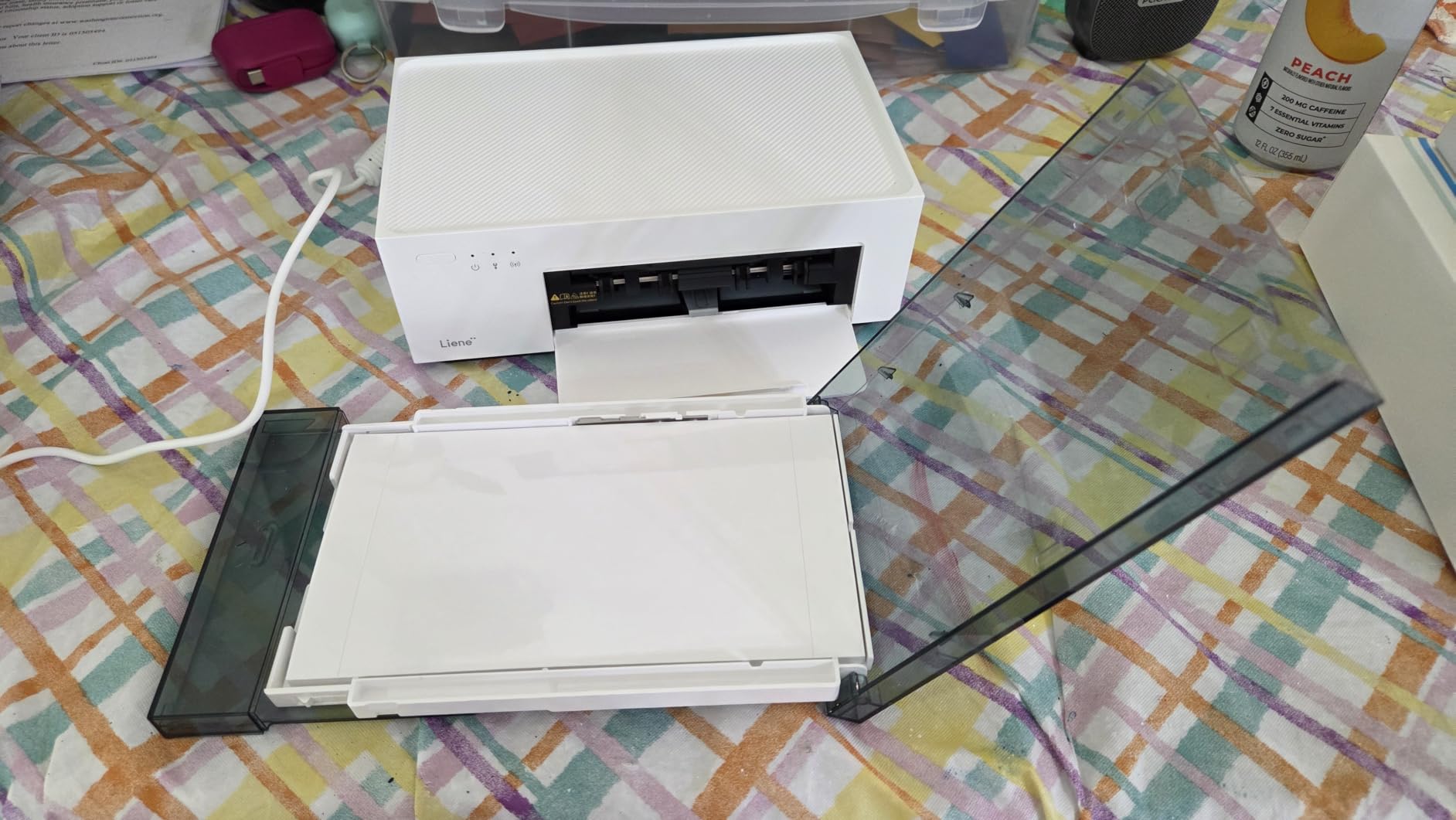 Liene M100 4x6' Photo Printer, Phone Printer 100 Sheets & 3 Cartridges, Full-Color Photo, Portable Instant Photo Printer for iPhone Android, Thermal Dye Sublimation, Wi-Fi Picture Printer 100 Papers customer photo 1