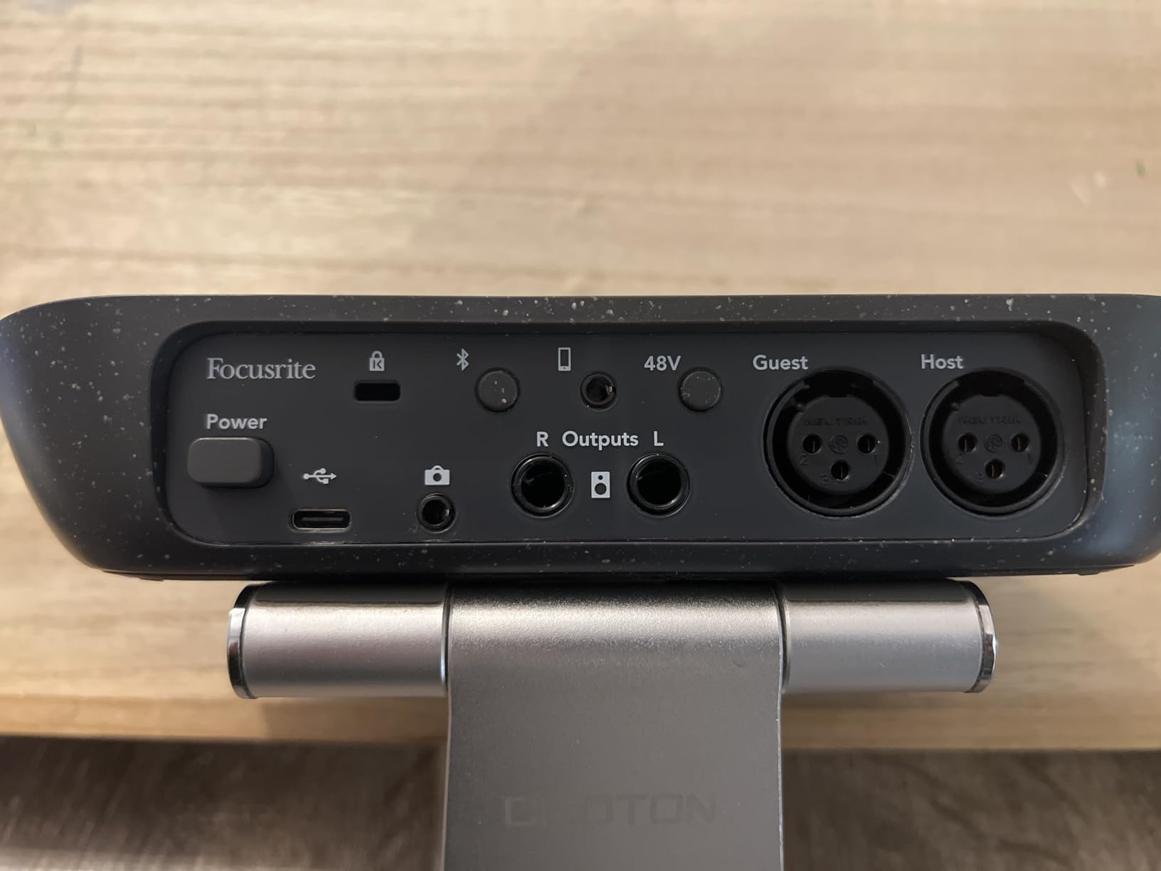Focusrite Vocaster Two Podcasting Interface for Recording Host and Guest, 2 Mic Inputs and Headphone Outputs with Auto Gain, Enhance, and Mute customer photo 2
