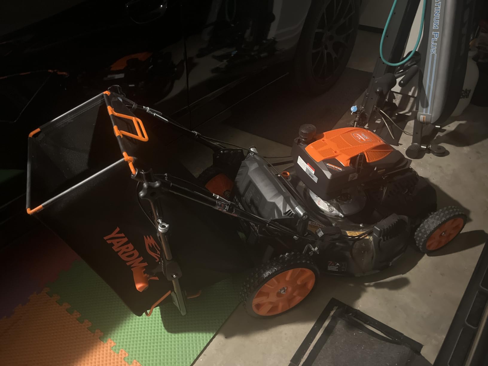 YARDMAX 22 in. 201cc Select PACE 6 Speed CVT High Wheel FWD 3-in-1 Gas Walk Behind Self Propelled Lawn Mower (YG2860) customer photo 2
