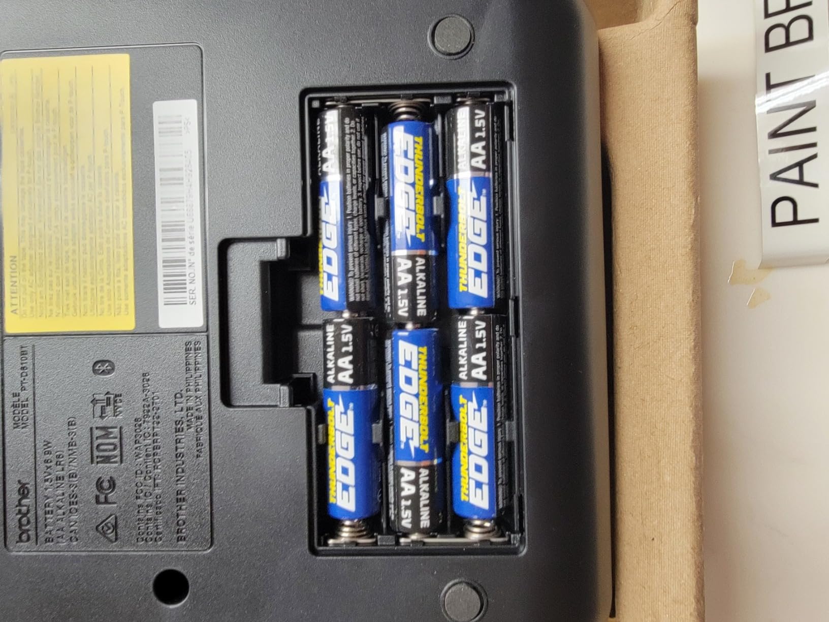 Brother P-Touch PT-D610BT Business Professional Connected Label Maker with Bluetooth® customer photo 1