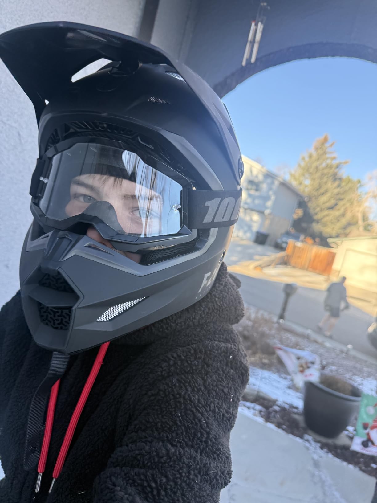 Fly Racing Kinetic Solid MX Motorcycle Helmet - DOT Approved, Lightweight Dual-Density EPS, TFV Ventilation customer photo 2