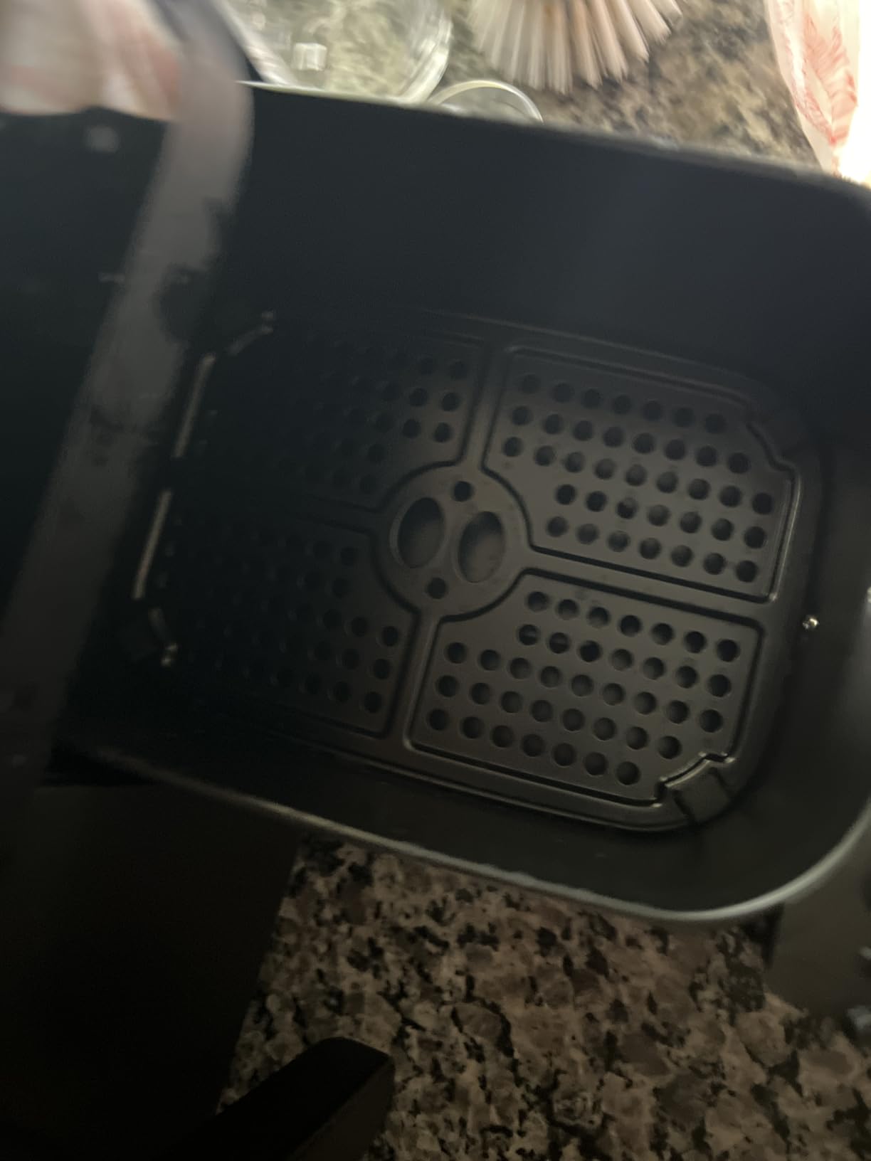 Chefman 6 Quart Dual Basket Air Fryer - Digital Touchscreen, Smart Sync Finish, Hi-Fry, Auto Shutoff, 2 Independent 3QT Nonstick Dishwasher-Safe Frying Baskets - Digital Double Air Fryer - Black customer photo 2