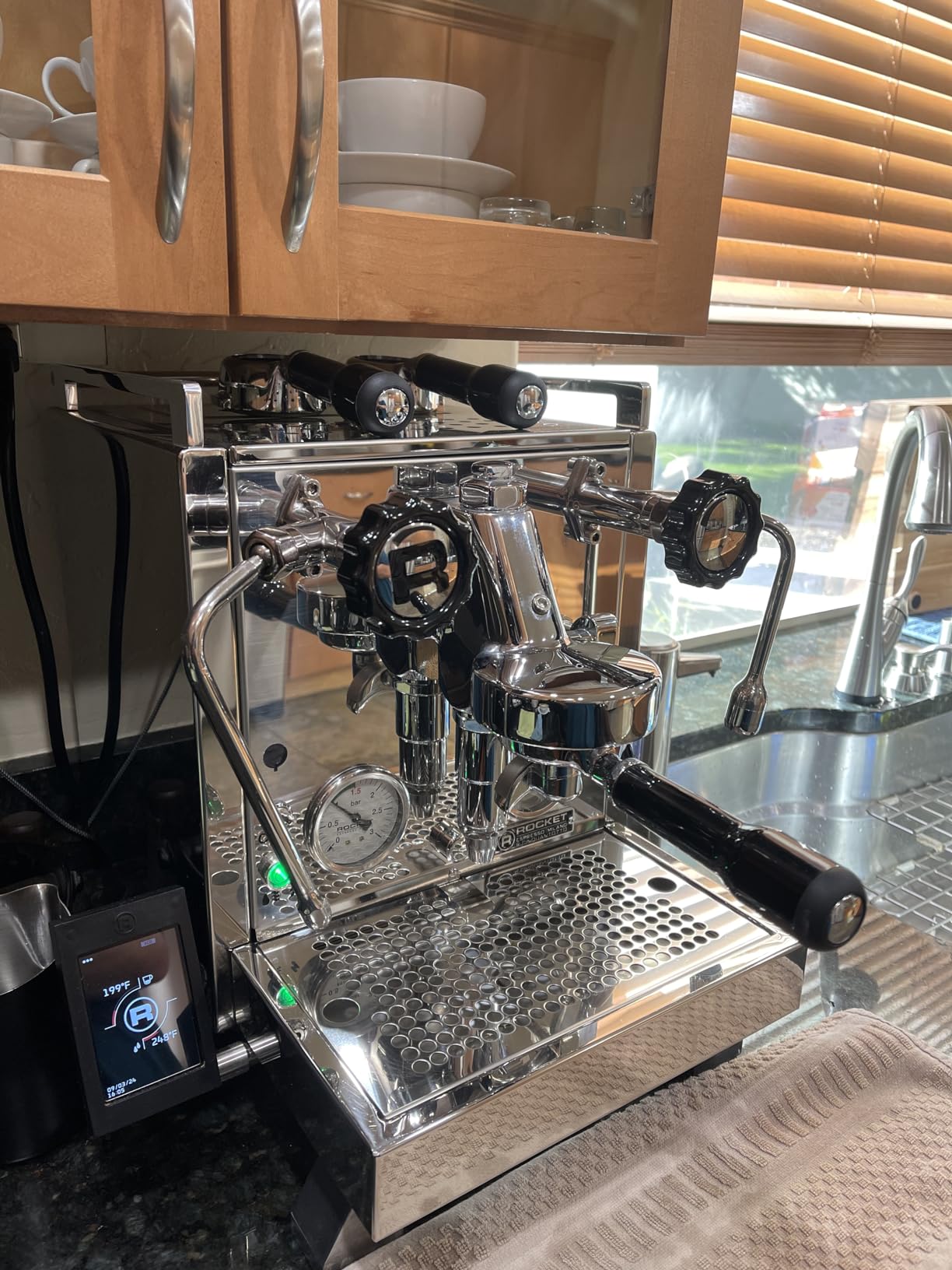 Rocket Espresso R58 Cinquantotto Espresso Machine, Stainless Steel customer photo 2