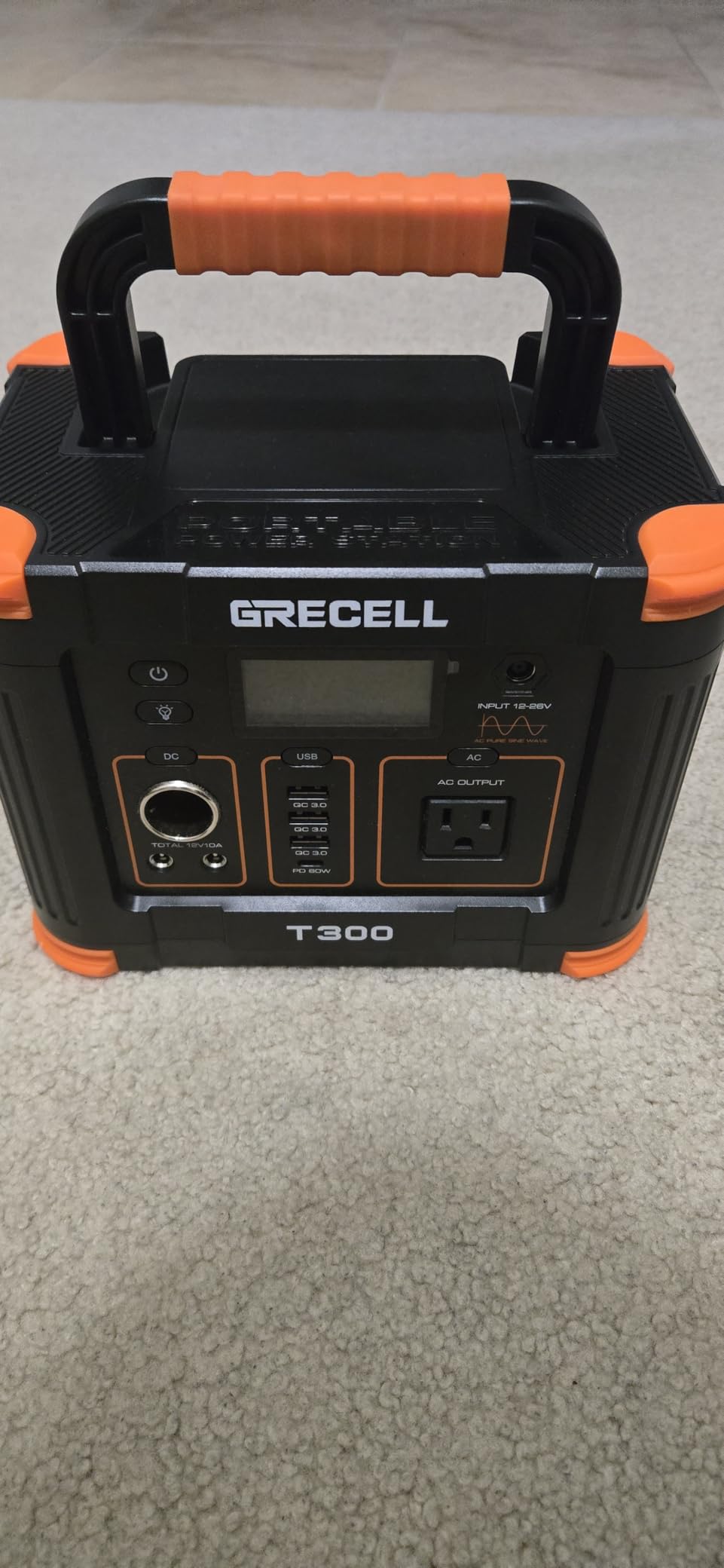 GRECELL 999Wh Solar Generator 1000W Portable Power Station for Outdoor, With 60W USB-C PD Output, 120V Pure Sine Wave AC Outlet Home Camping Travel Hunting Backup Lithium Battery (Peak 2000W) customer photo 2