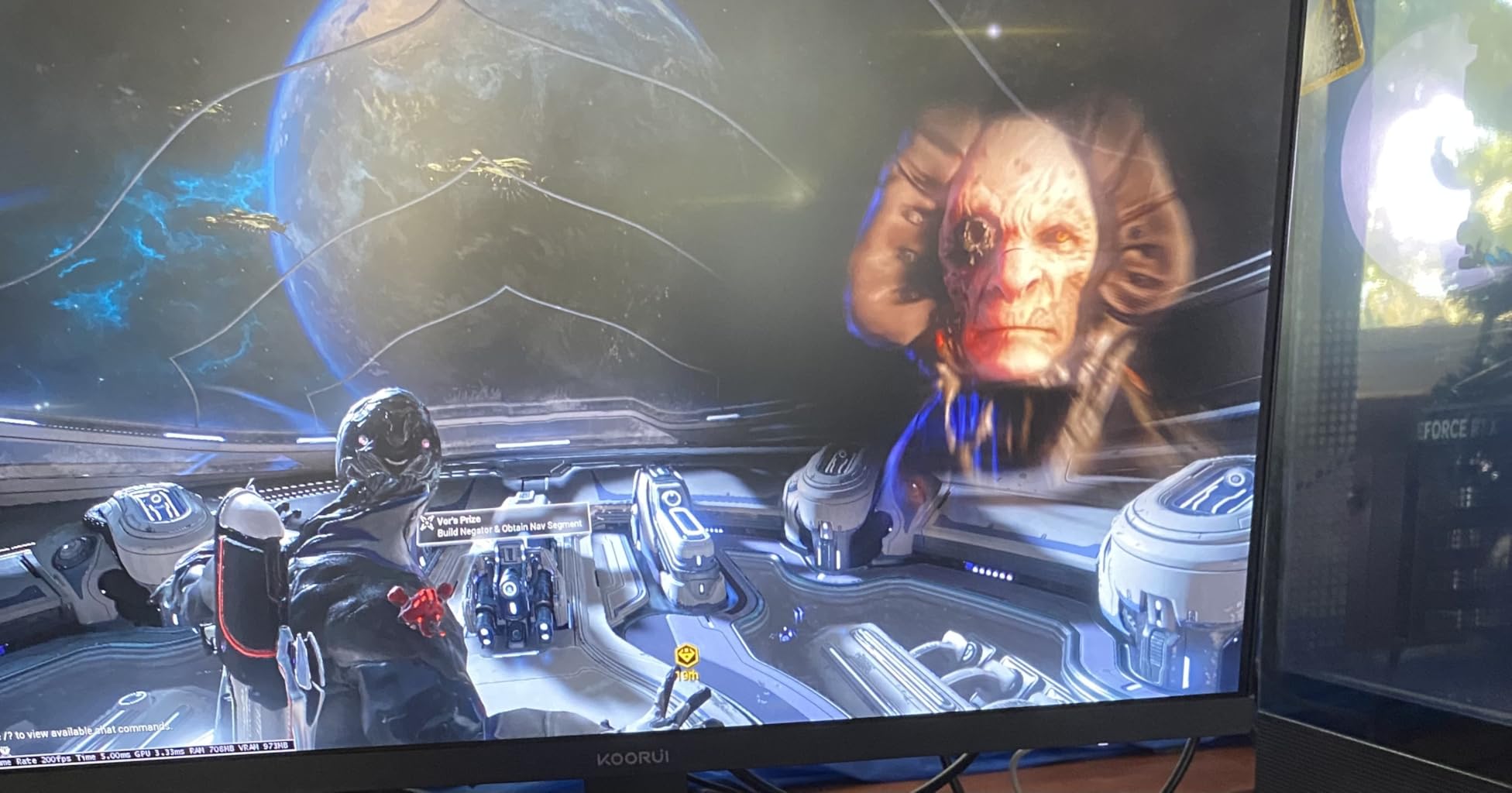 KOORUI 24 Inch Gaming Monitor, 180Hz 1080P VA Display with 3000:1 Contrast customer photo 1