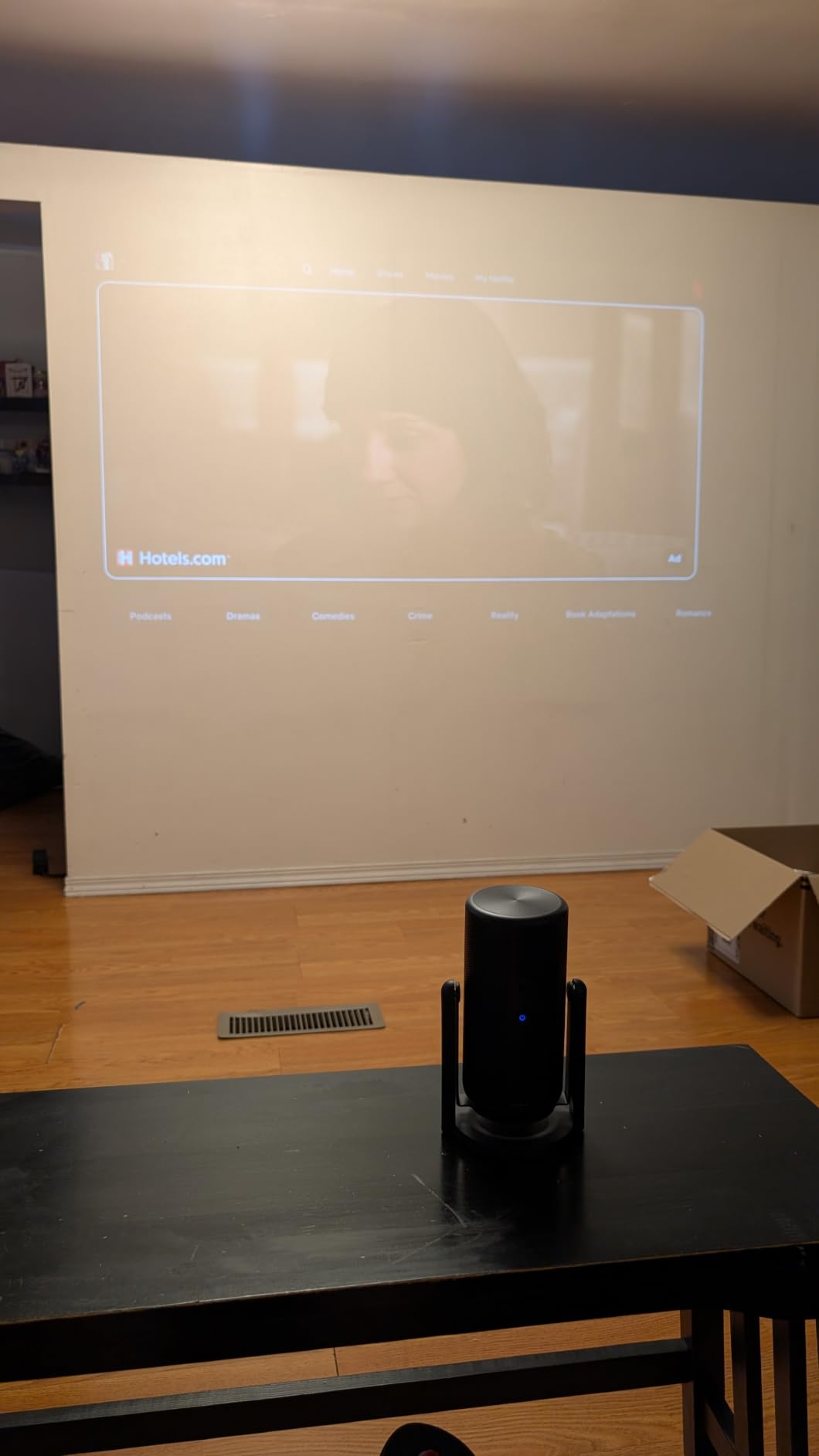 NEBULA Capsule 3 Laser Outdoor Portable Mini Smart TV Projector customer photo 1
