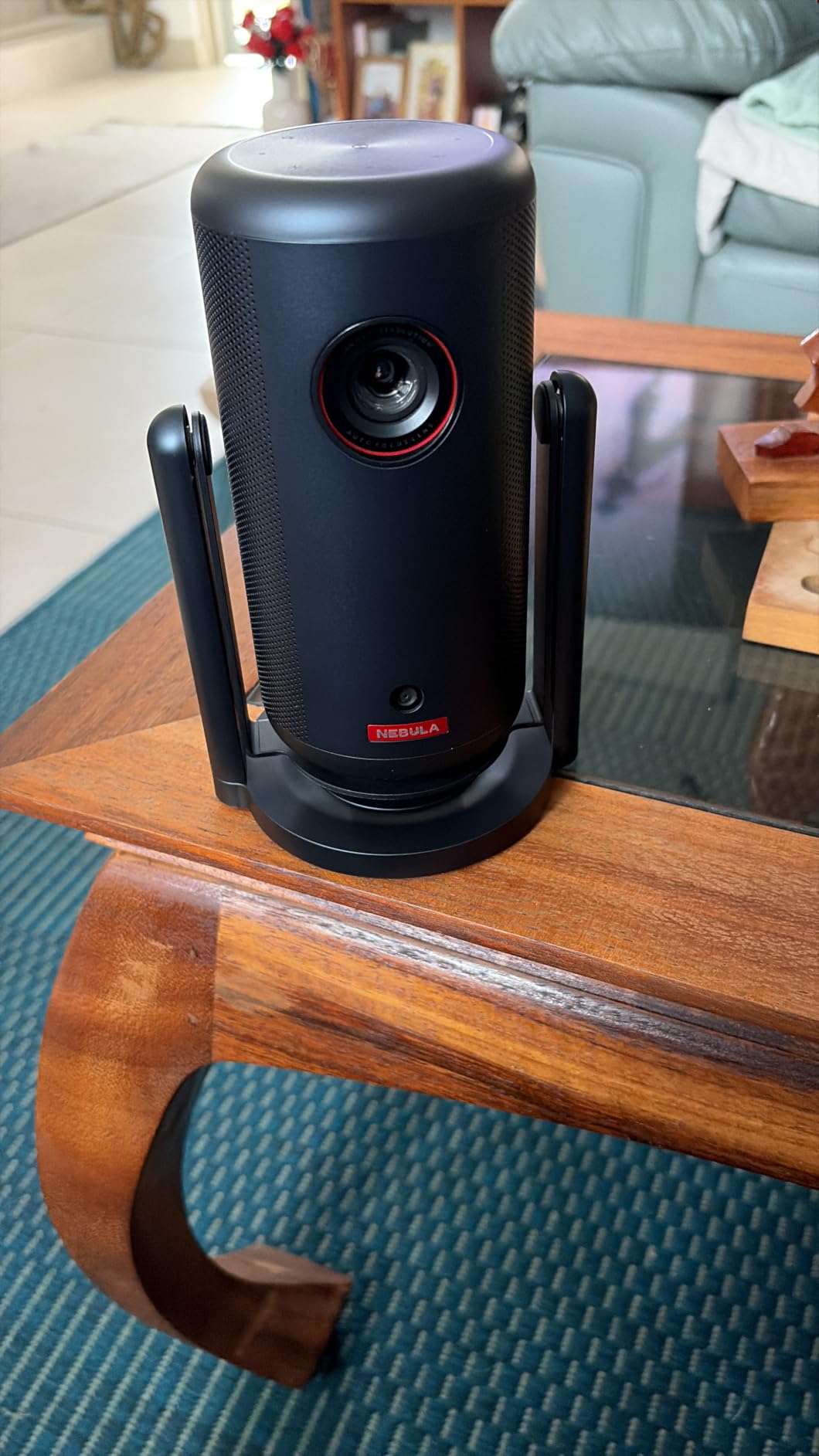 NEBULA Capsule 3 Laser Outdoor Portable Mini Smart TV Projector customer photo 2