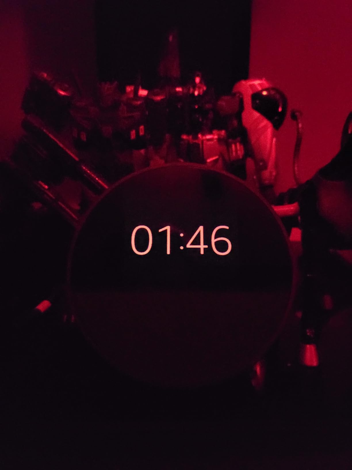 Echo Spot (newest model), Great for nightstands, offices and kitchens, Smart alarm clock, Designed for Alexa+, Black customer photo 2