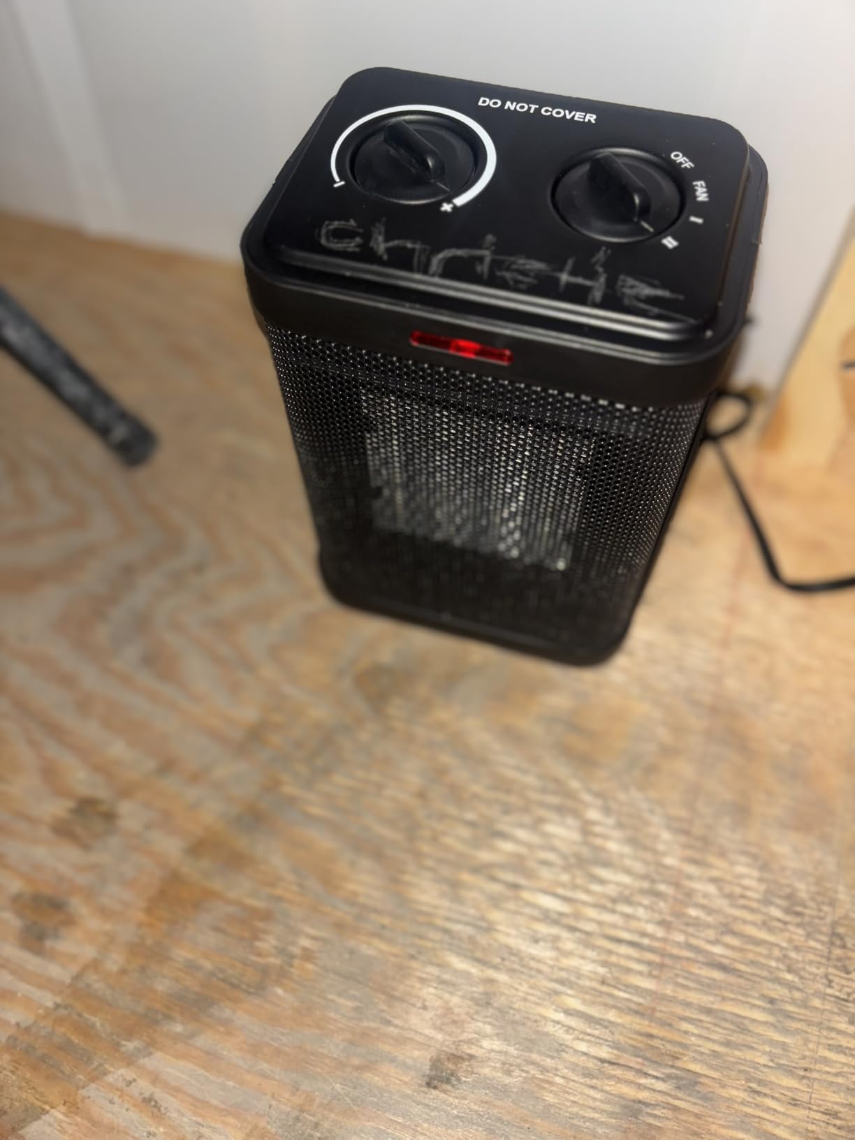 1500W Small PTC Ceramic Space Heater for Indoor Use | Portable Heater for Office Room Desk Use, with Thermostat, 3 Modes, Safety Quiet Heating, Multiple Protection customer photo 1