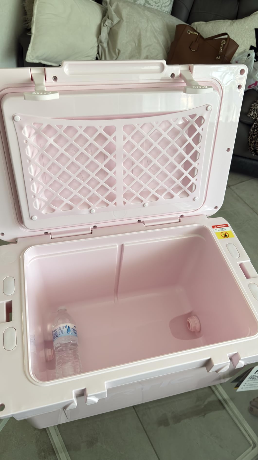 RTIC 32 QT Ultra-Light Hard Cooler | Portable Hard Ice Chest Box for Beach, Drinks, Camping, Picnic, Fishing, Boat, Barbecue, 30% Lighter Than Rotomolded customer photo 1