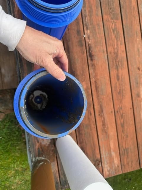 iSpring Whole House Water Filter System w/Auto-Flushing Spin Down Sediment Filter, Water Descaler, GAC+KDF, and Carbon Block Filter, WGB32B-KDS+WSP50ARB | Reduces Scale, Lead, Chlorine, Mercury, Sediments, H2S, 1