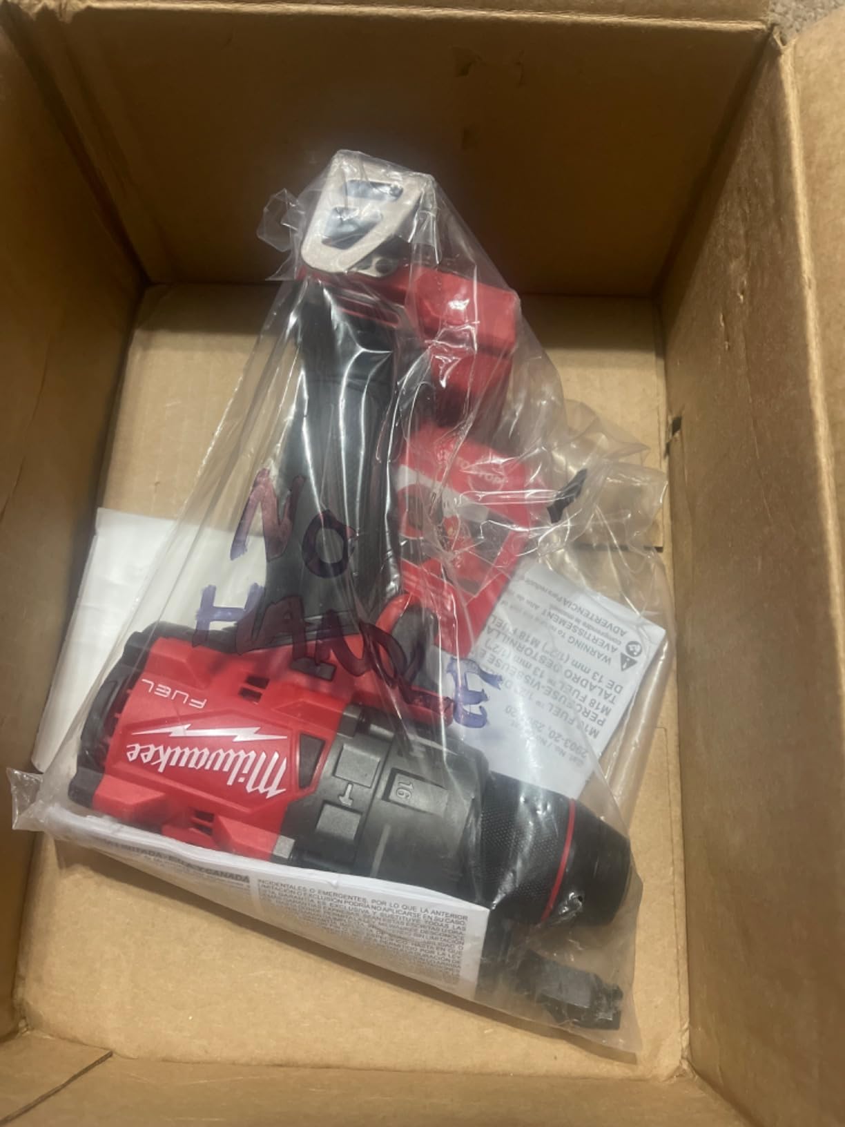 Milwaukee 2903-20 M18 FUEL 18V Lithium-Ion Brushless Cordless 1/2 in. Drill/Driver (Tool-Only) customer photo 2