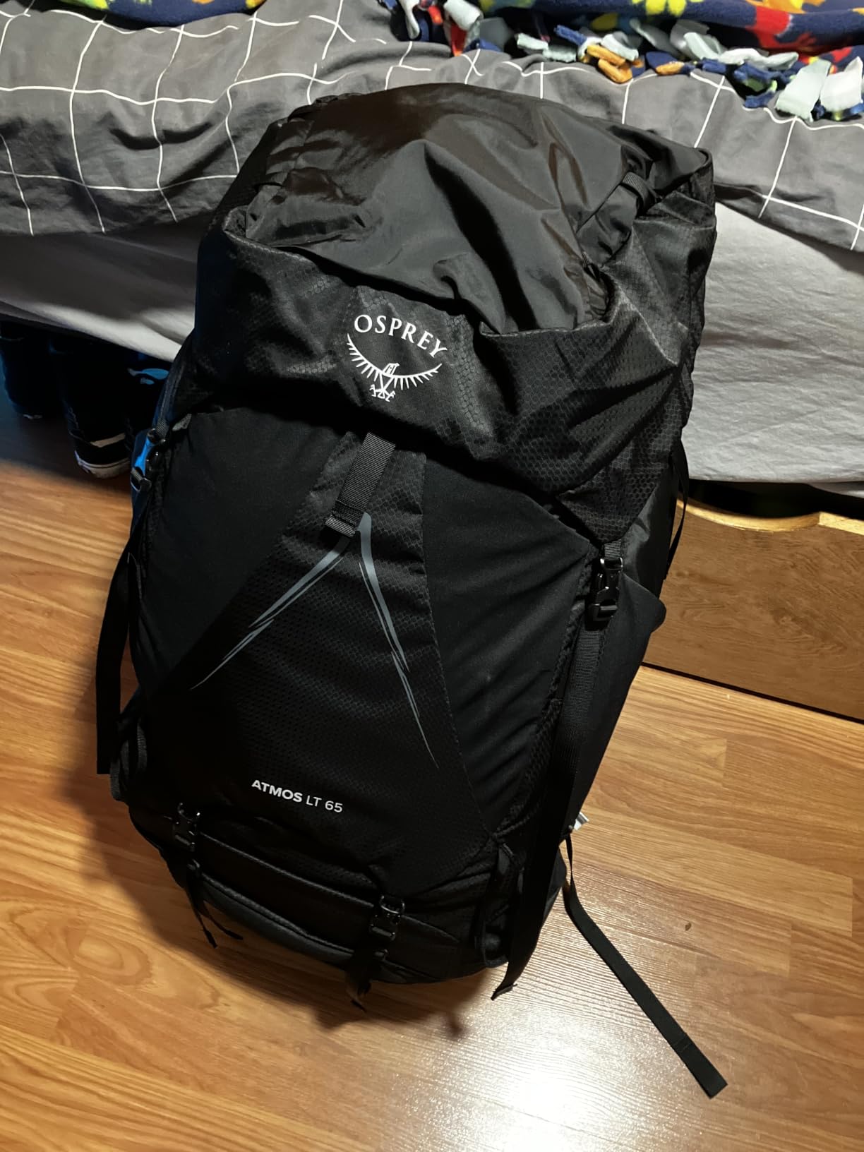 Osprey Atmos AG LT 65L Men's Backpacking Backpack, Green L-XL customer photo 1