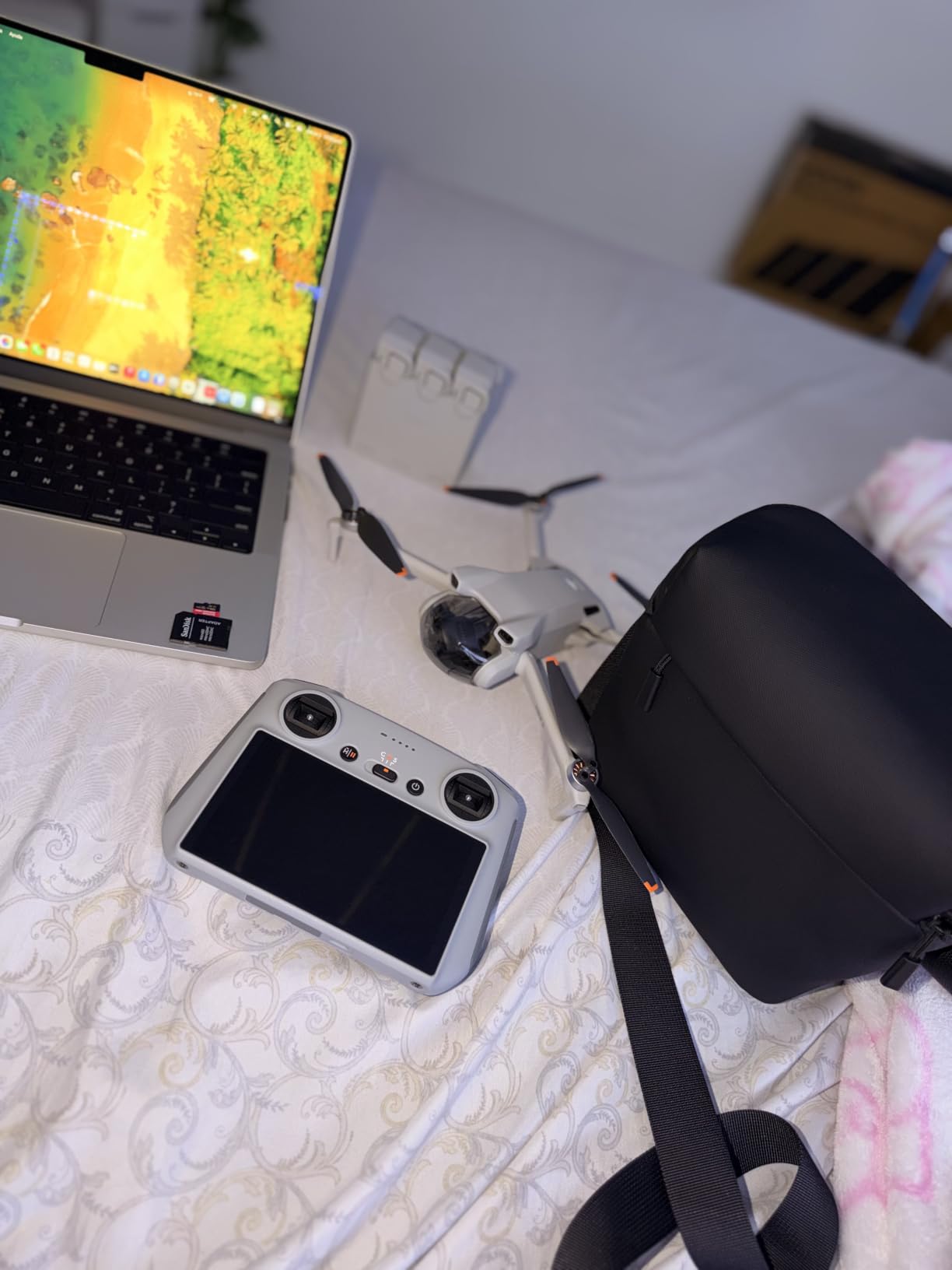 DJI Mini 3 Fly More Combo With DJI RC, 3 Batteries | Lightweight Camera Drone With 4K HDR Video, 114-Min Flight Time, Vertical Shooting, 32800ft (10km) Video Transmission customer photo 1