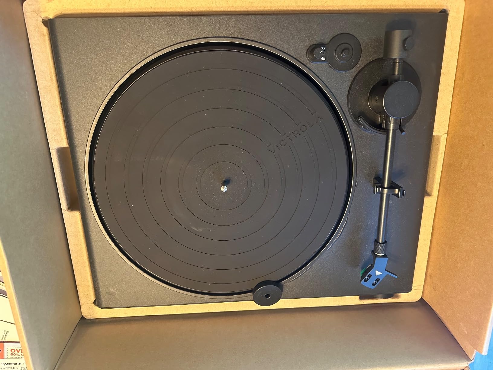 Victrola Stream Onyx - Wireless Wi-Fi Turntable, Works with Sonos - Black customer photo 2