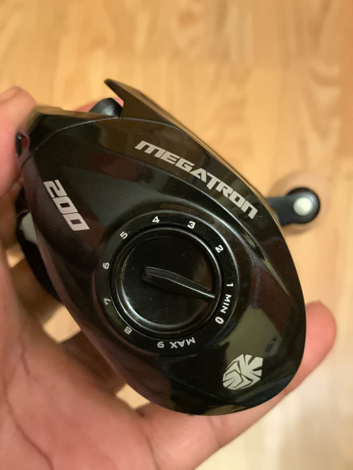 KastKing Megatron 100&200 Baitcasting Reels, Low Profile, High Capacity | Max Drag: 28.6 lb, 7+1 BB, 6.9 oz, Graphite Frame, CNC Aluminum Spool, 8-Button Magnetic Brakes, 3A Cork Handles customer photo 1