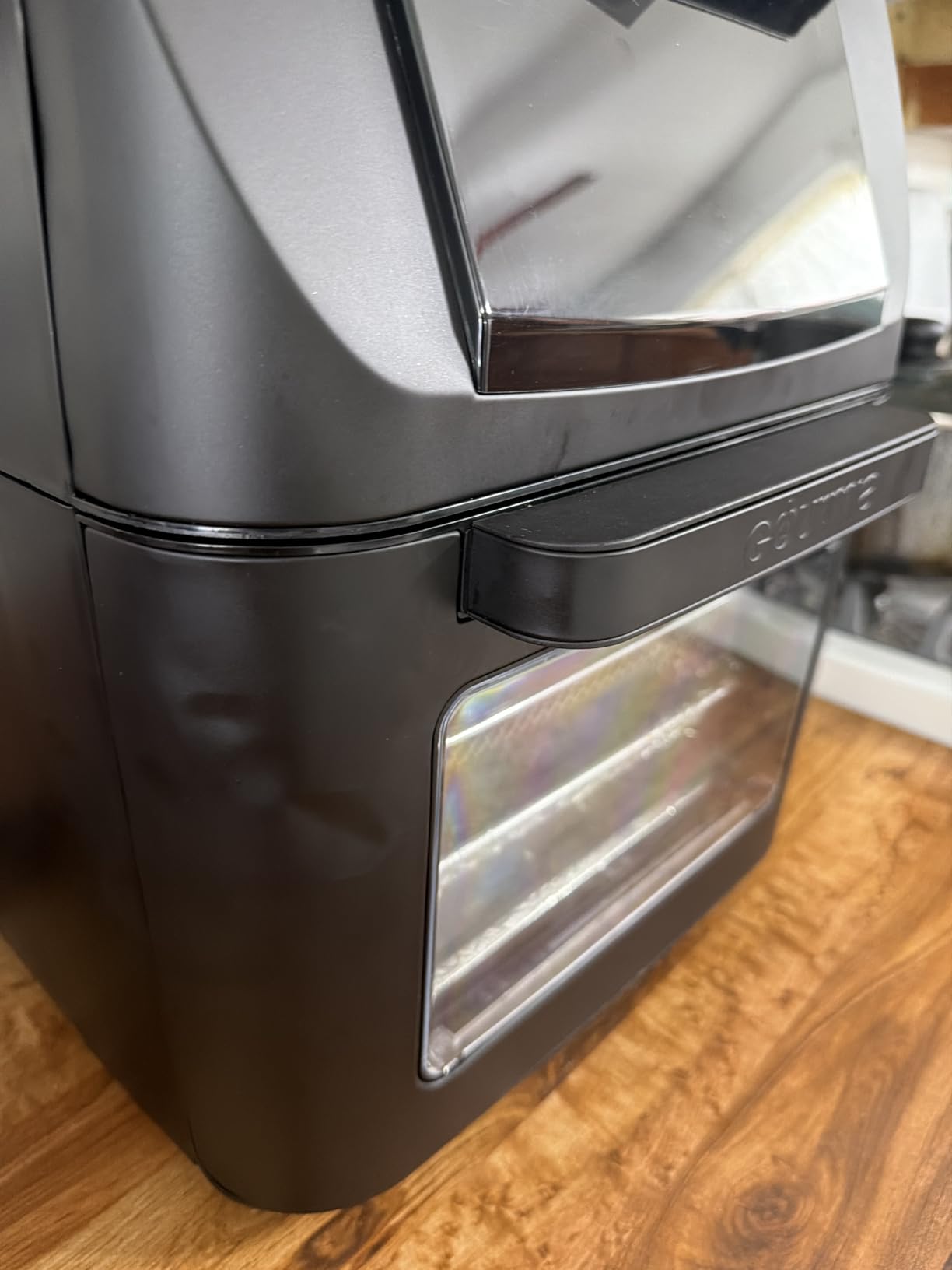 Gourmia Air Fryer - 14 Qt All-in-One Rotisserie Oven with Digital Display, 12 Presets, Roast, Bake, Broil, Dehydrate, Dishwasher Safe Accessories, Stainless Steel customer photo 1