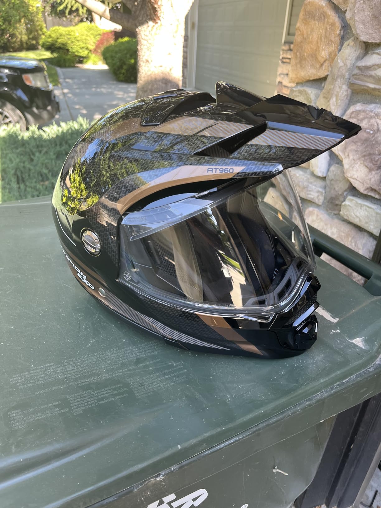 ScorpionEXO AT960 Modular Flip-up Adventure Street Adult Motorcycle Helmet customer photo 2