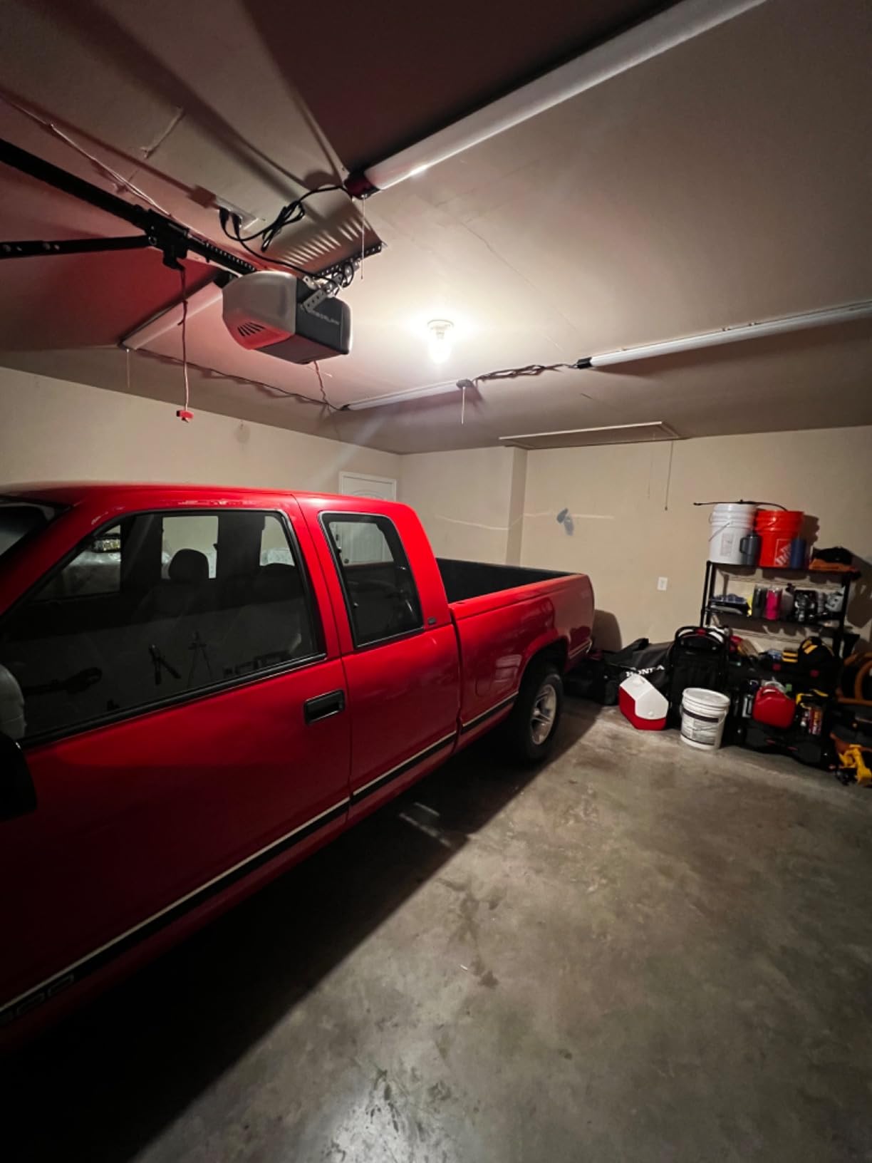 Barrina BS84 LED Shop Lights 4FT for Workshop, 84W 10000LM 5000K, 4 Packs | 4FT for Garage Basement Workbench, Hanging or Flush Mount, Linkable to 3, with Pull Chain Switch, Aluminum, Frosted Cover customer photo 2