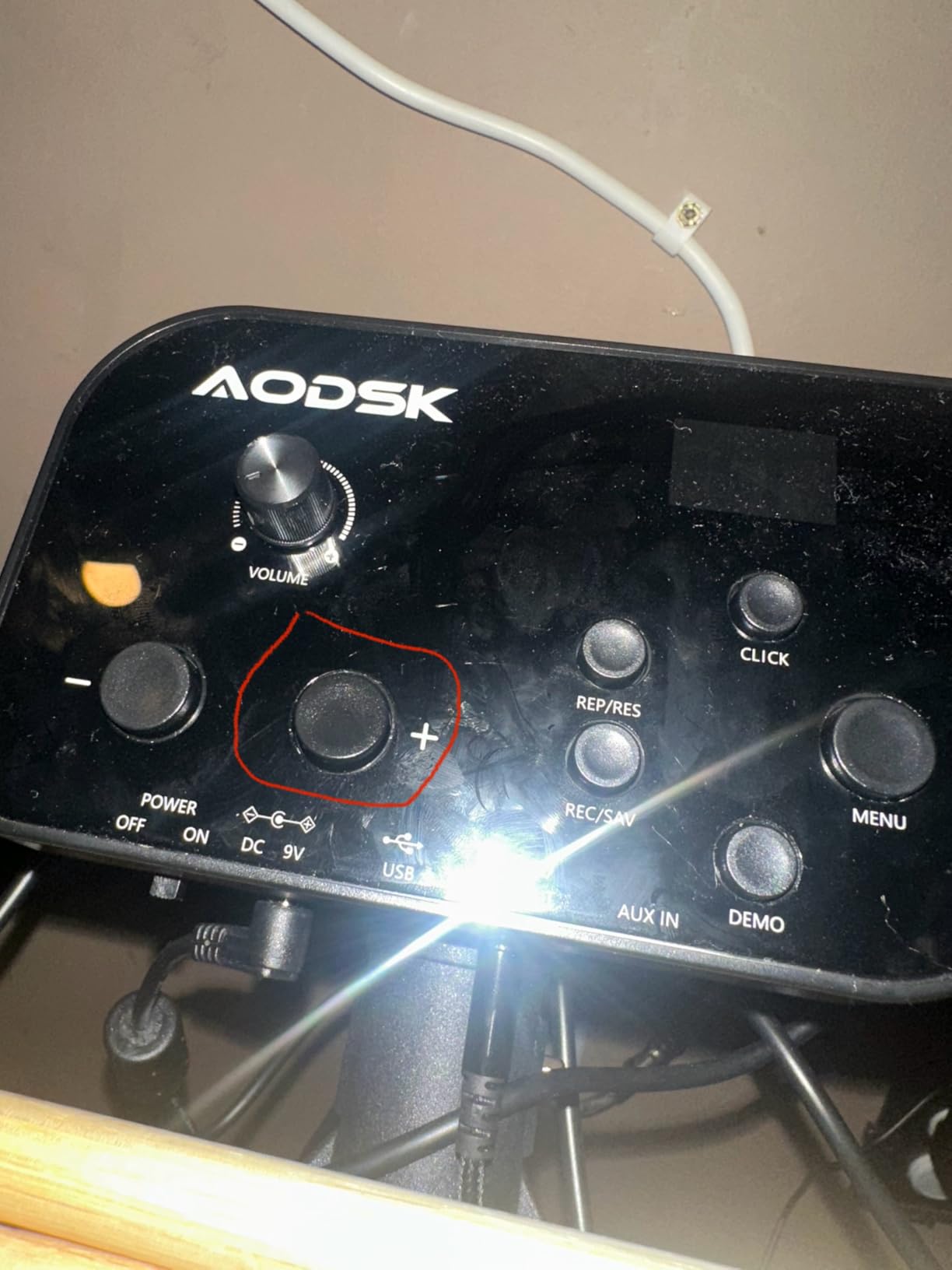 AODSK Electric Drum Set For Beginner 150 Sounds,4 Quiet Drum Pads,2 Pedals | 10