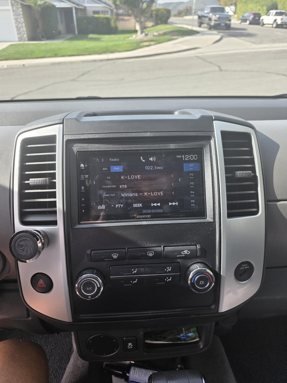 KENWOOD DMX8709S 6.8-Inch Capacitive Touch Screen, Car Stereo, Wireless CarPlay and Android Auto, Bluetooth, AM/FM Radio, MP3 Player, USB Port, Double DIN, 13-Band EQ, SiriusXM customer photo 1