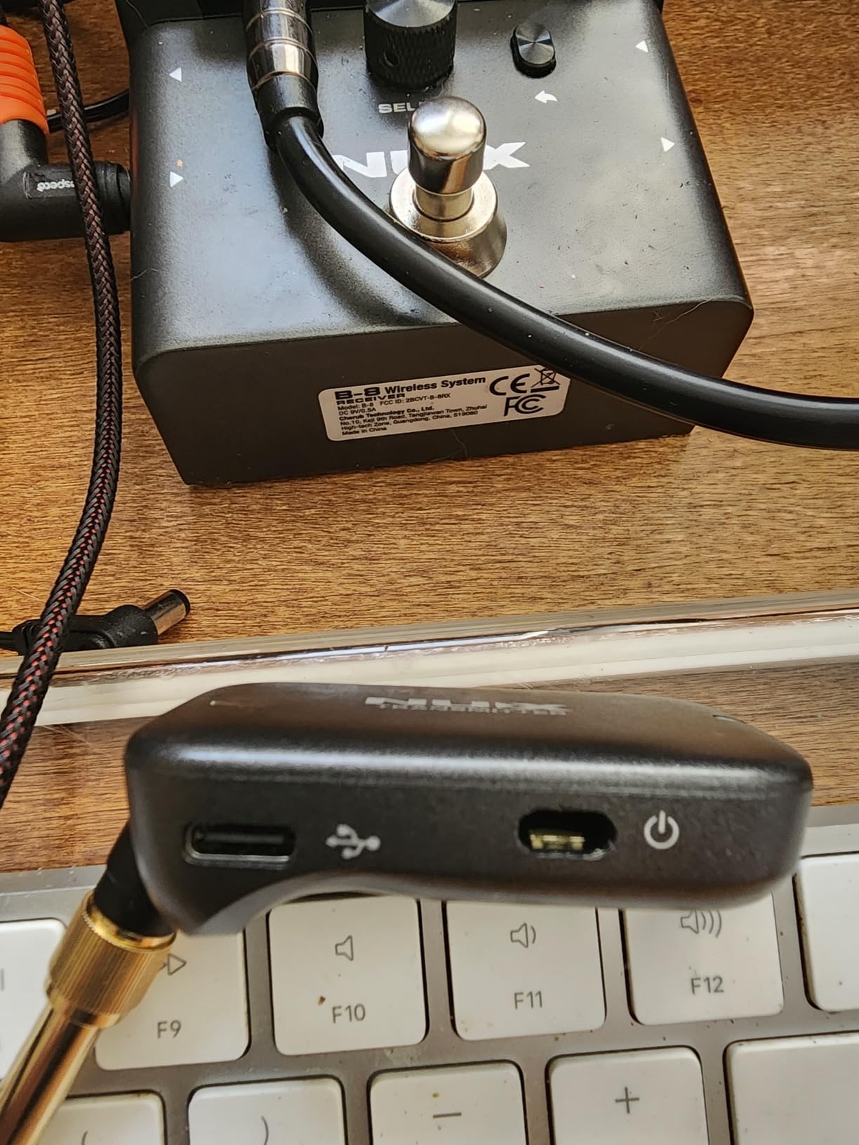 NUX B-7PSM 5.8 GHz Wireless in-Ear Monitor System, Stereo IEM, Charging Case Included, Stereo Audio Transmitting, Designed for Live Shows and Band Rehearsals customer photo 2