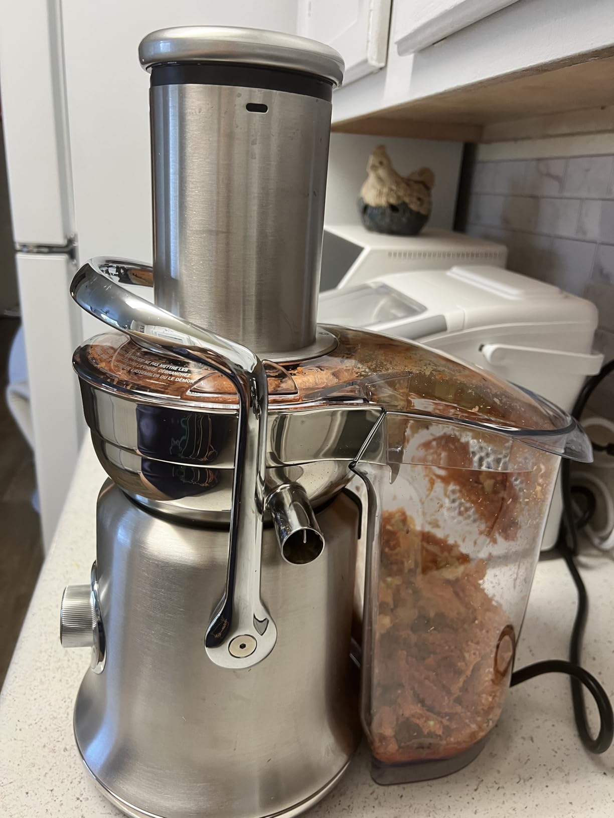Breville Commercial CJE830BSS Juice Fountain XL Pro Brushed Stainless Steel | Commercial centrifugal fruit and vegetable juicer with speed selection dial to maximize juice yield and 70 oz jug customer photo 1