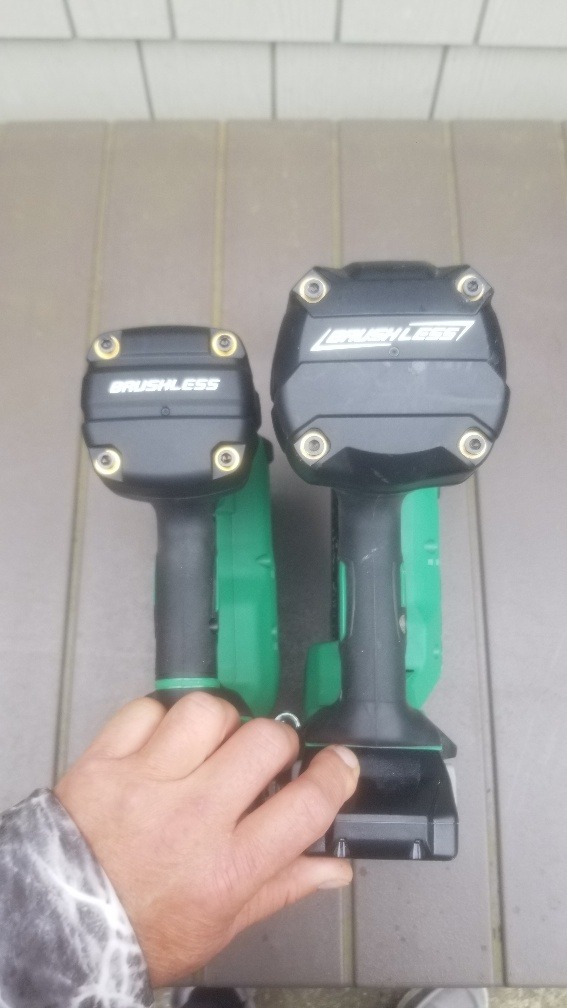 Metabo HPT 18 Gauge Brushless Cordless Brad Nailer Kit, NT1850DFT customer photo 2