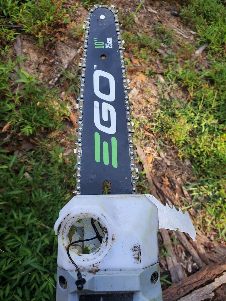 EGO Power+ Pole Saw for Tree Trimming, Cordless Electric Pole Saw with Telescopic LED Cut Line Indicator, Includes 56V 2.5Ah Battery and Charger - PS1001 customer photo 1