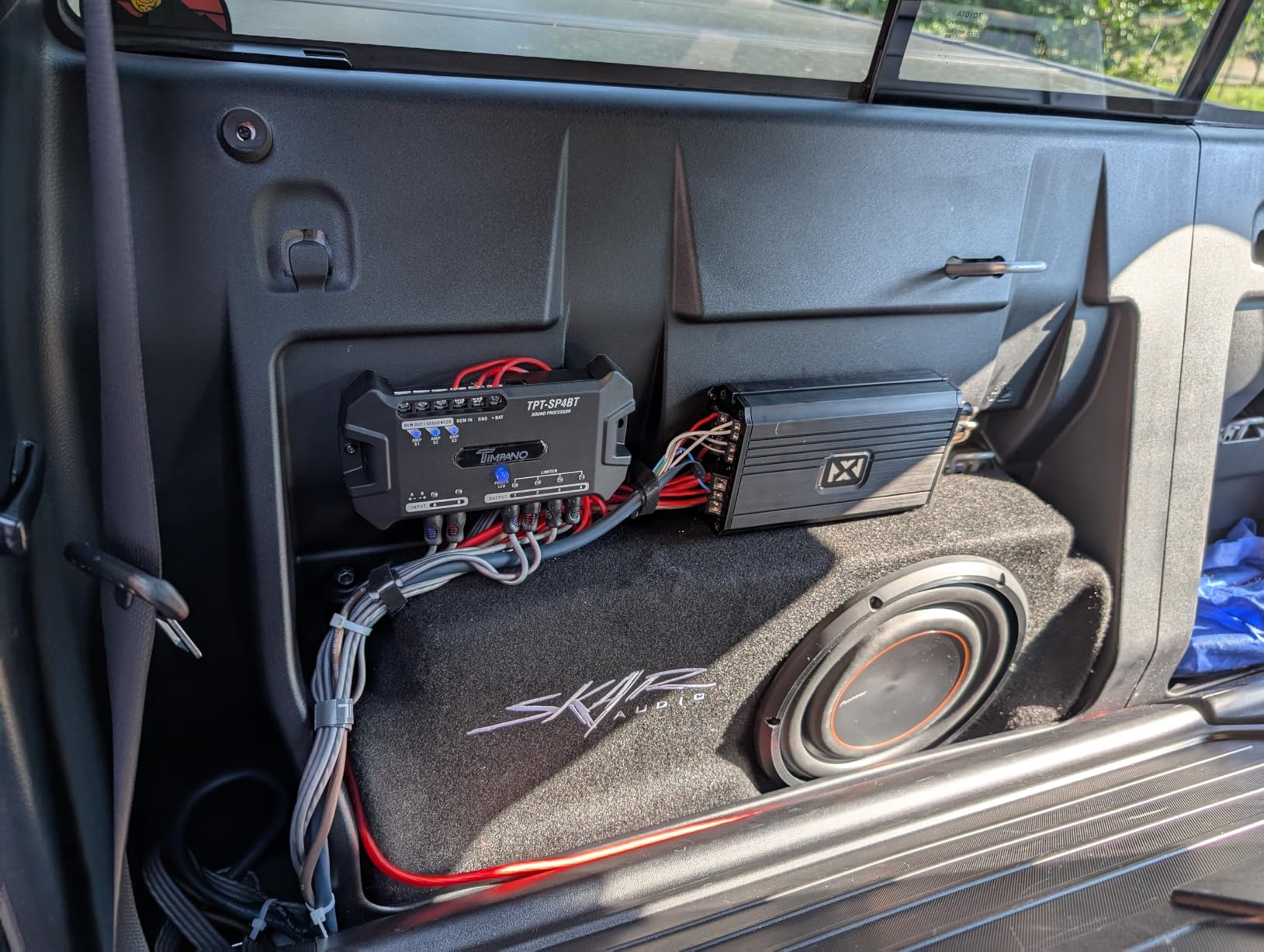 Timpano TPT-SP4BT Bluetooth DSP 4 Output Channel- Full Digital Signal DSP Car Audio Processor - Built-in Voltmeter and Remote Relay customer photo 2