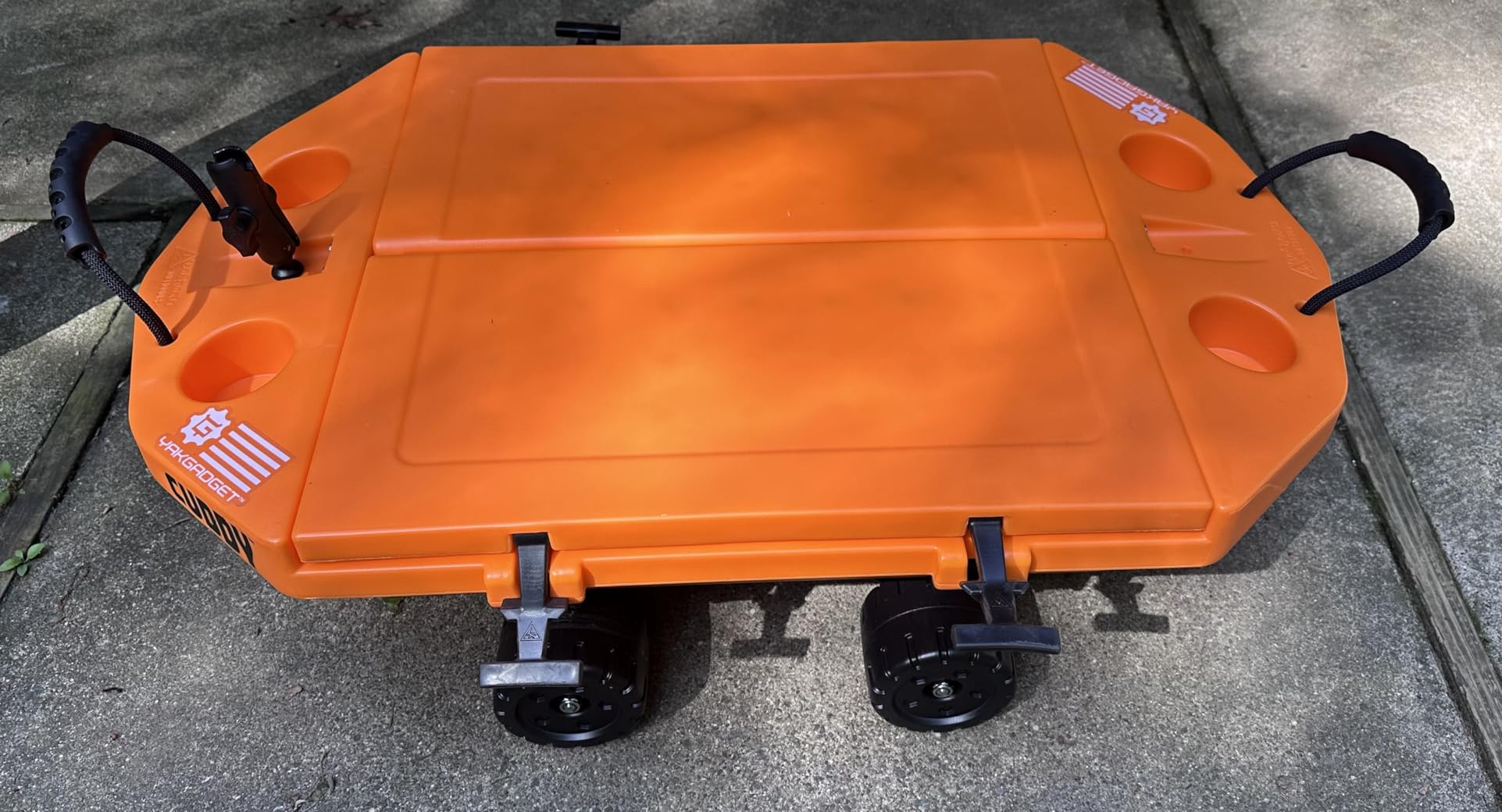 CUDDY Floating Cooler and Dry Storage Vessel for Land & Water - 40QT- Great for River, Beach, Kayak, Pool, & Lake - Multiple Color Options customer photo 1