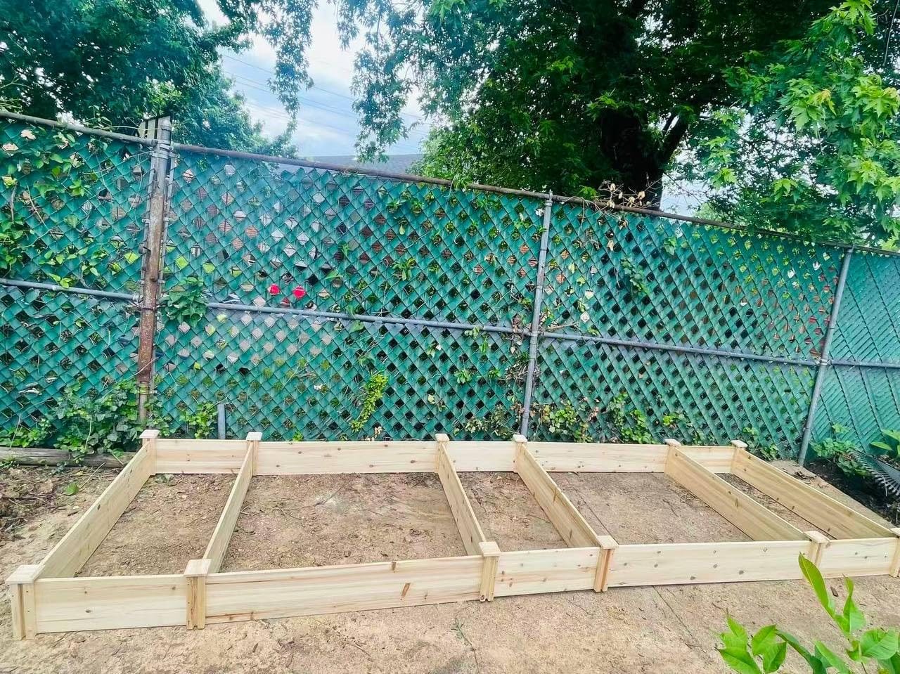 COSTWAY Garden Bed, Wooden Planter Box Stand with Large Planting Space | for Vegetables, Fruit, Herbs, Flower, Garden Planting Bed for Backyard, Patio, Balcony customer photo 2