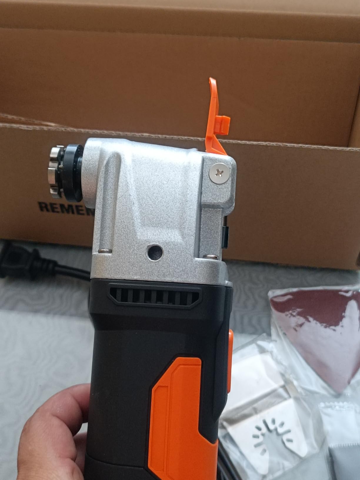 WEN Oscillating Multi-Tool Kit, 3.5A Variable Speed with Accessories and Carrying Case (MT3537) customer photo 1