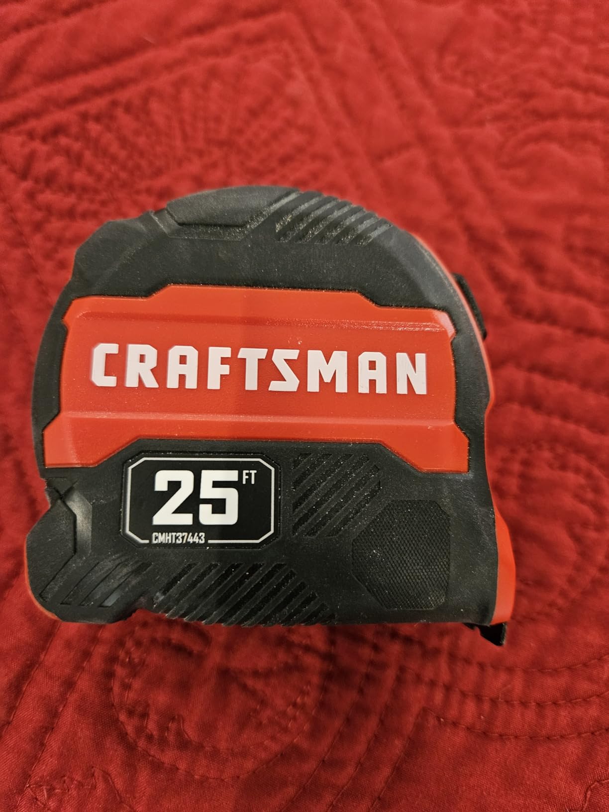CRAFTSMAN 25-Ft Tape Measure with Fraction Marketing, Retractable, Manual-Locking Blade (CMHT37443S) customer photo 1