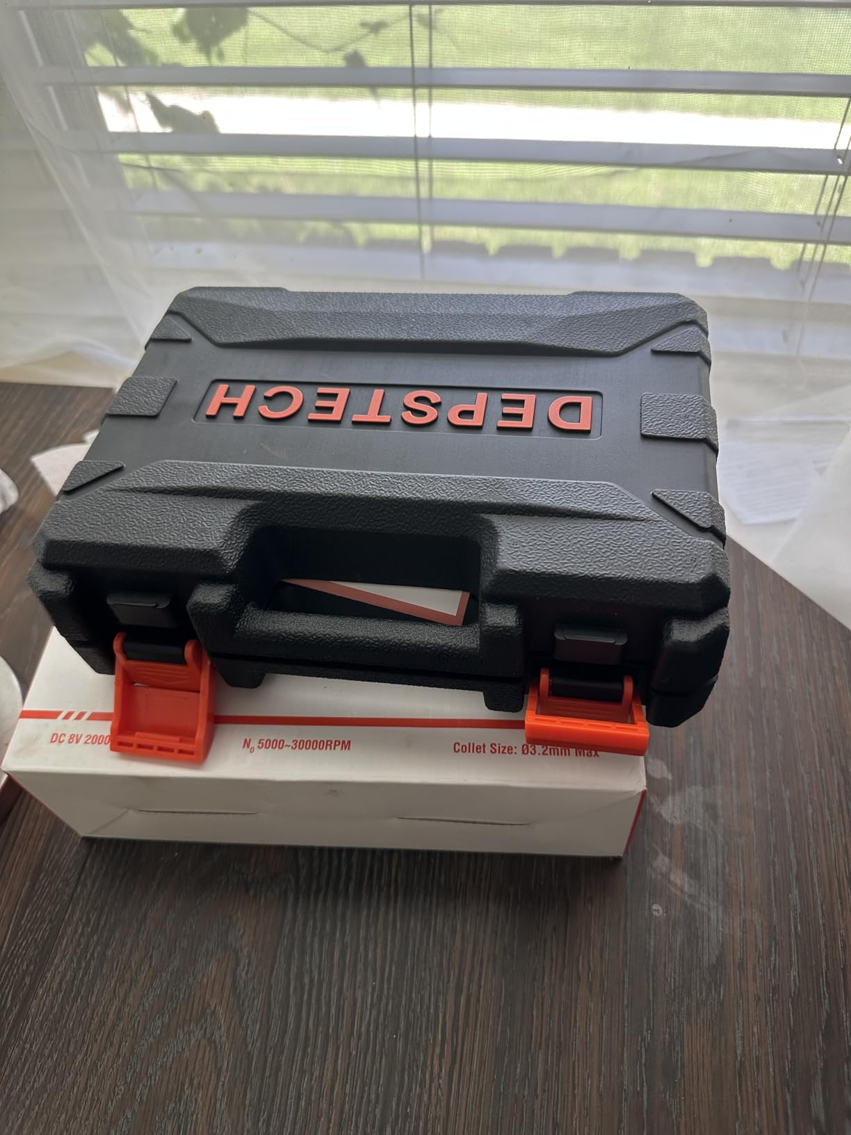 DEPSTECH Cordless Rotary Tool Kit, 8V 2.0Ah Rechargeable Battery, 30000RPM, 127Pcs Accessories, 5 Variable Speed Power Carving Tools customer photo 2