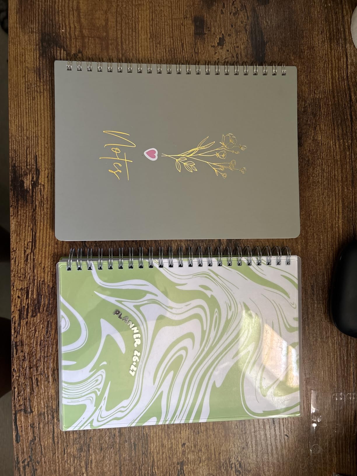 Aesthetic Spiral Notebook Set of 3 For Women - Cute College Ruled Journals | 8x6 Journal Notebook with Large Pockets and Lined Pages - Perfect Supplies to Stay Organized at Work or School customer photo 1