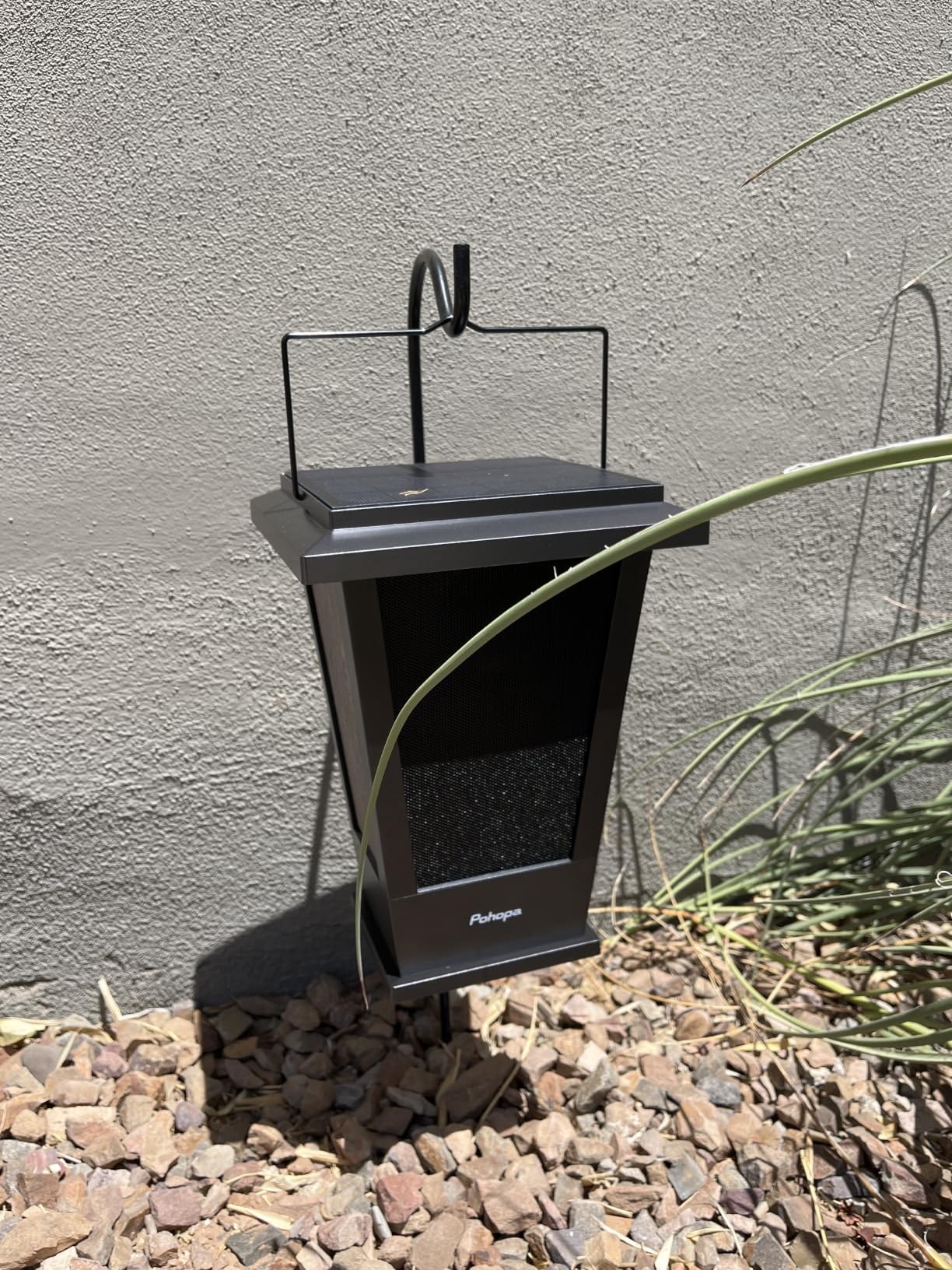 pohopa Bluetooth Speakers Waterproof, Solar Powered 2 Packs True Wireless Stereo Sound 20W Dual Pairing Lantern Indoor Outdoor Speakers with 20 Piece LED Lights, Richer Bass, Black customer photo 1