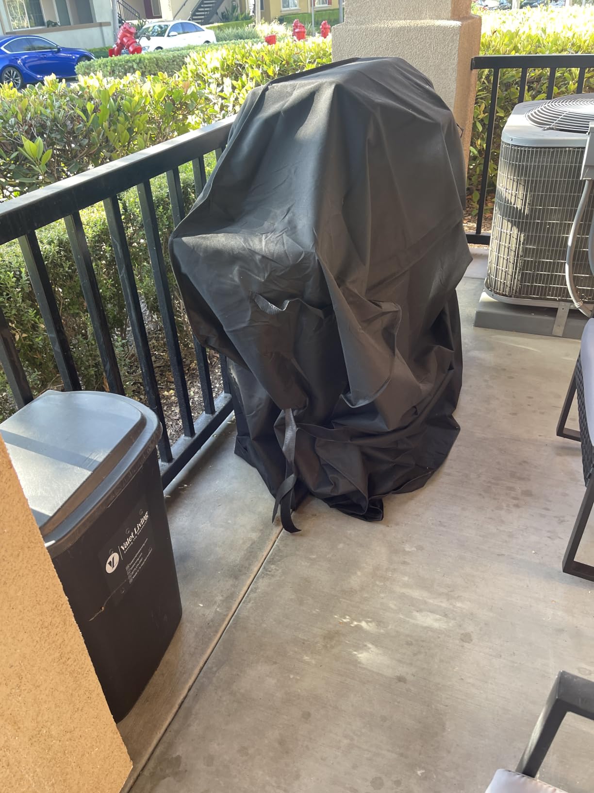 Heavy Duty BBQ Grill Cover for Outdoor Grill, 58 Inch, Black - Waterproof, Rip-Proof Fabric, Weather & UV Resistant, Fade Resistant, Adjustable Straps, Secure Fit for Outdoor Grills customer photo 2