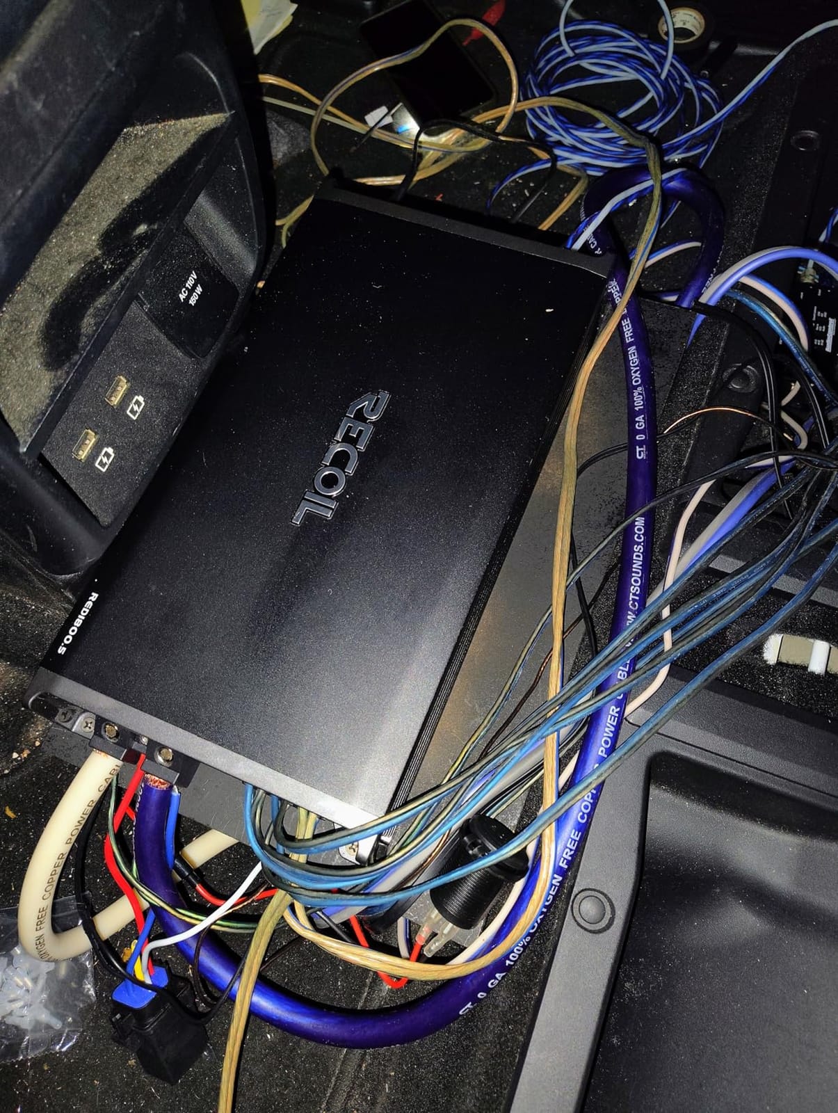 Recoil RED1800.5 Class-D Car Audio 5-Channel Amplifier 1800W Max Power | Mono 1 Ohm Stable Remote Bass Knob Included customer photo 1