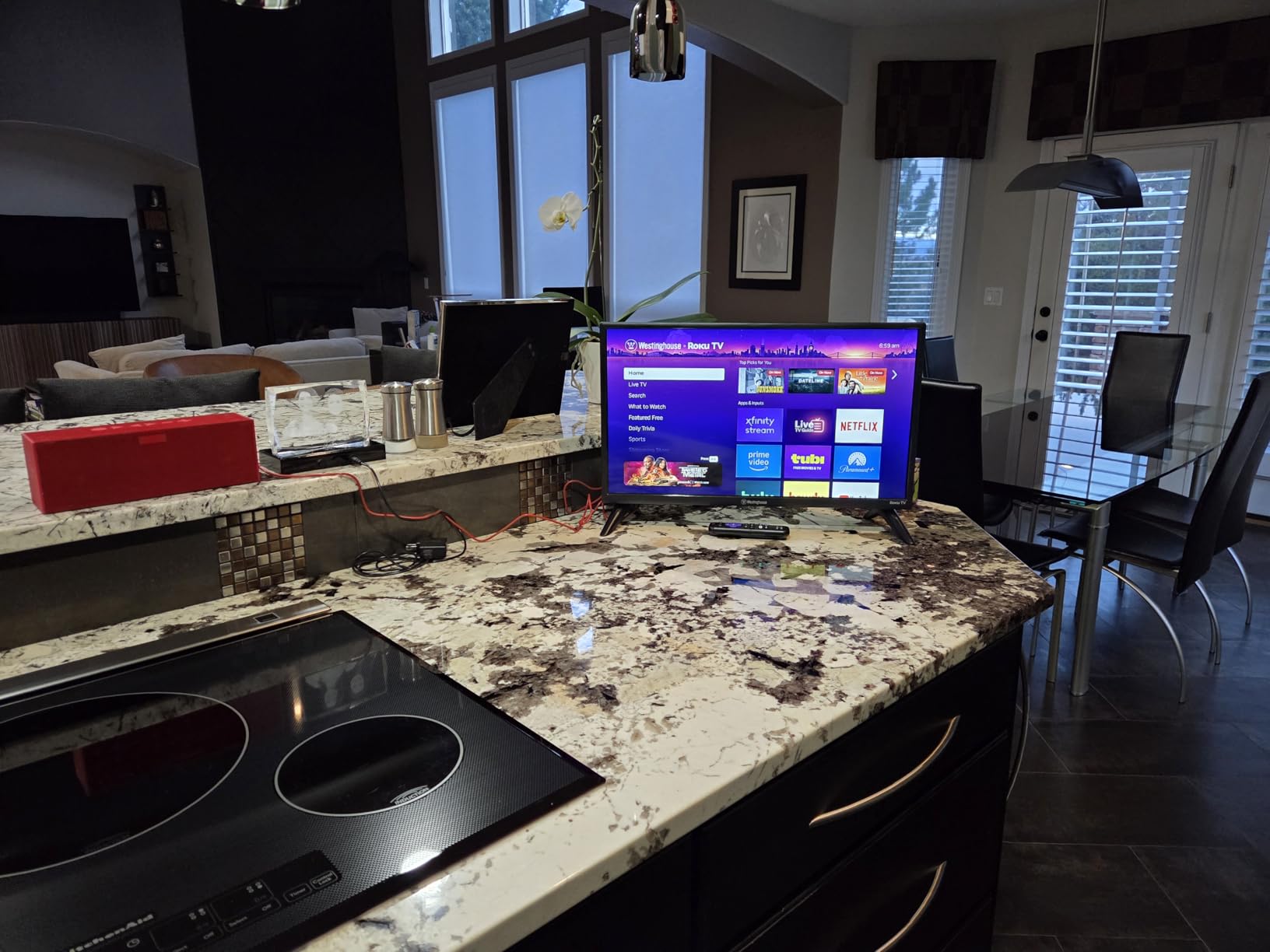 Westinghouse Roku TV - 24 Inch Smart TV, HD Television with Wi-Fi Connectivity and Mobile App, Flat Screen, Bluetooth, Compatible with Apple AirPlay, Alexa and Google Assistant customer photo 2
